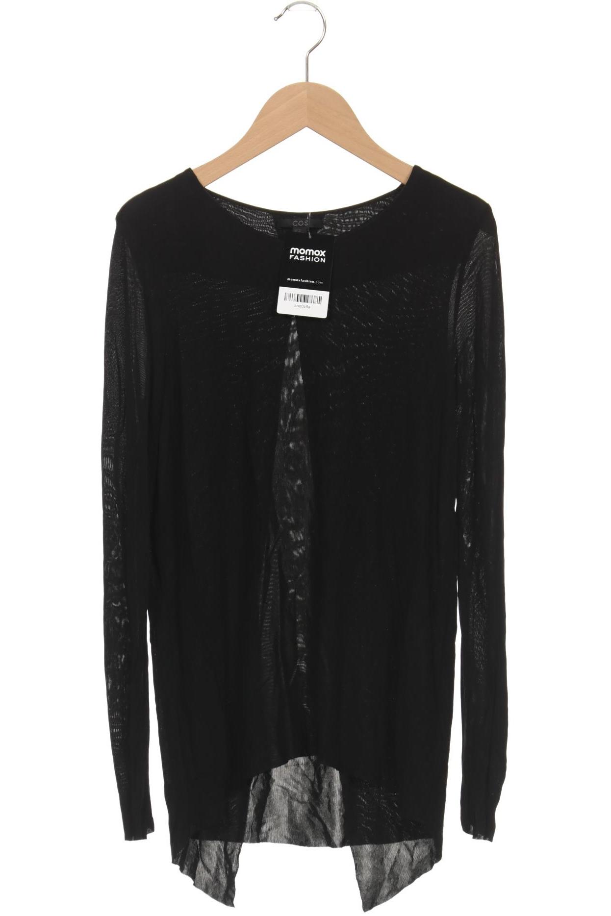

COS Damen Langarmshirt, schwarz, Gr. 34