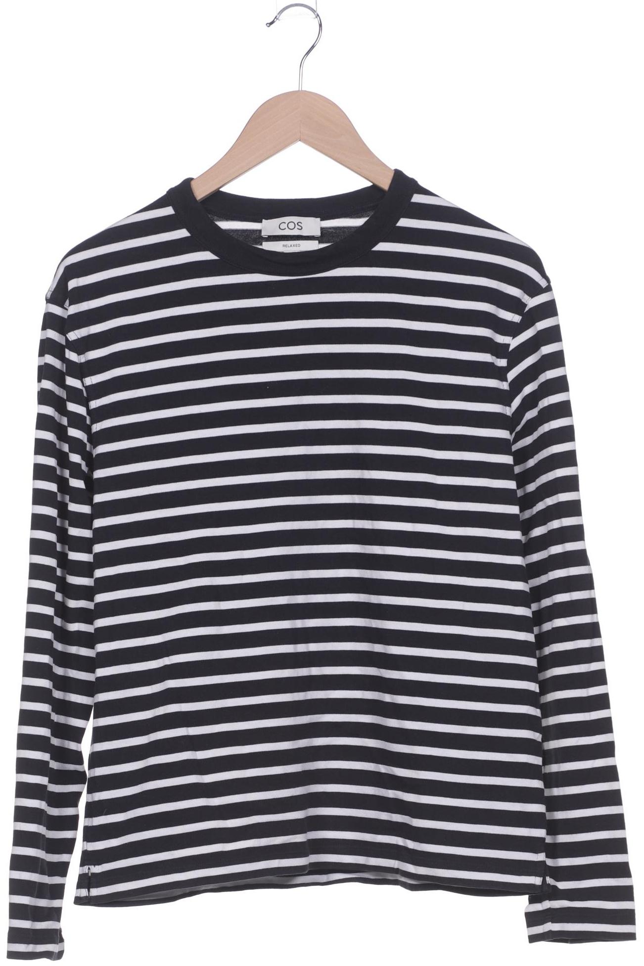 

COS Damen Langarmshirt, schwarz, Gr. 36