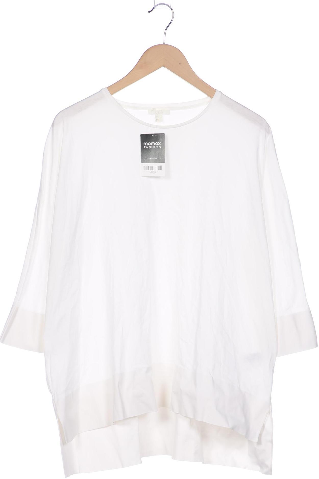 

COS Damen Langarmshirt, weiß, Gr. 42