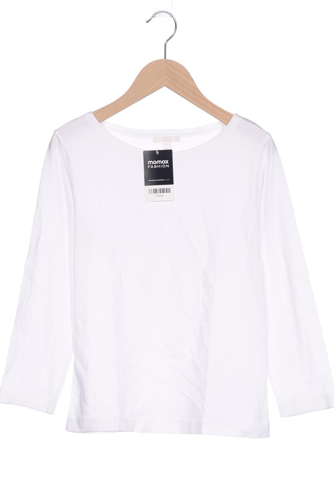 

COS Damen Langarmshirt, weiß, Gr. 34