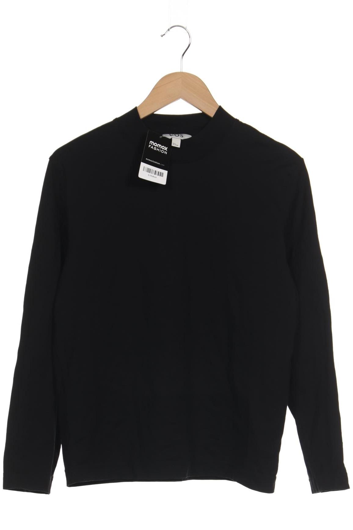 

COS Damen Langarmshirt, schwarz, Gr. 36