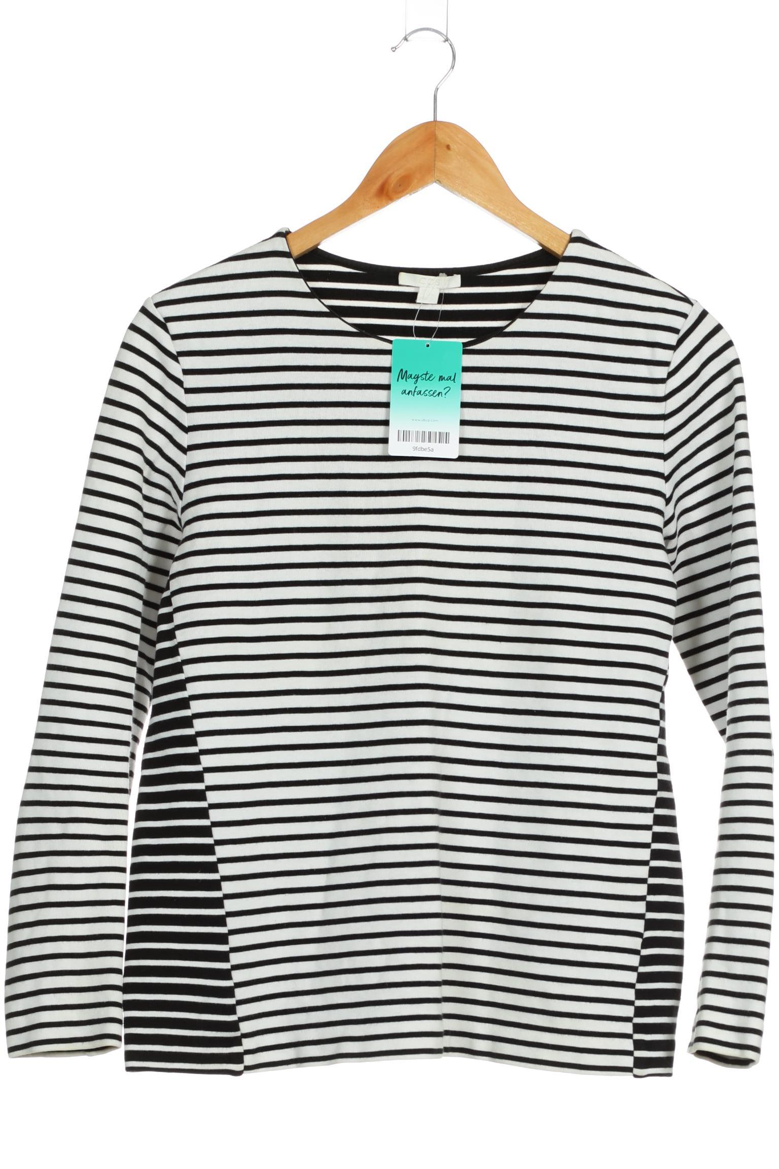 

COS Damen Langarmshirt, schwarz, Gr. 38