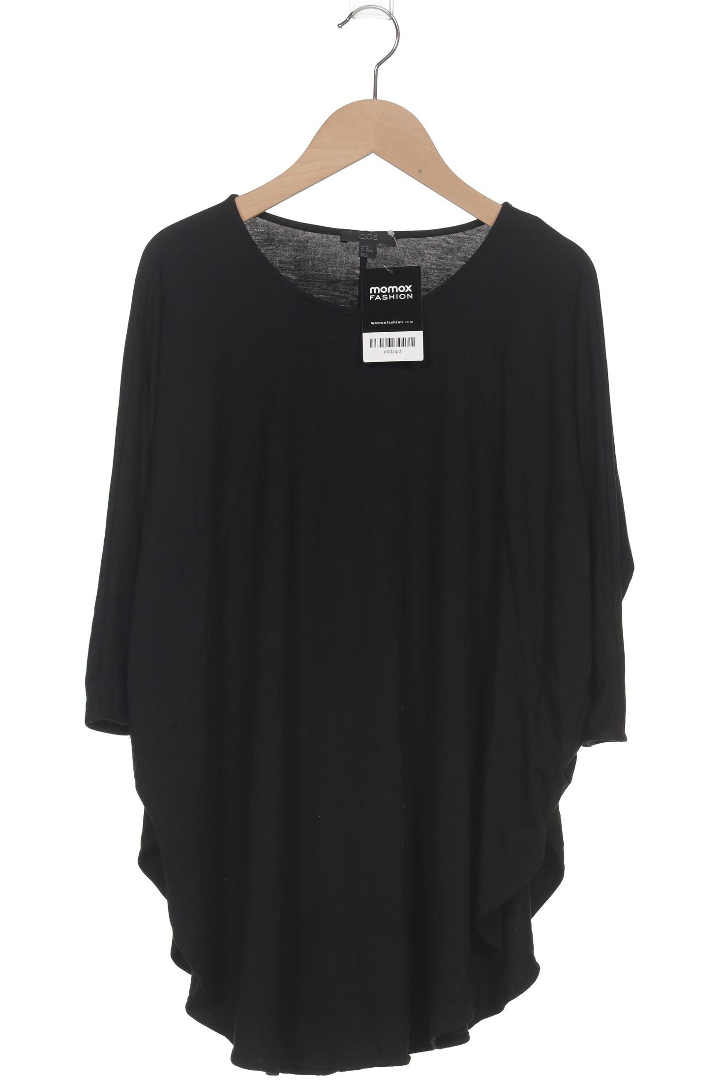 

COS Damen Langarmshirt, schwarz, Gr. 34
