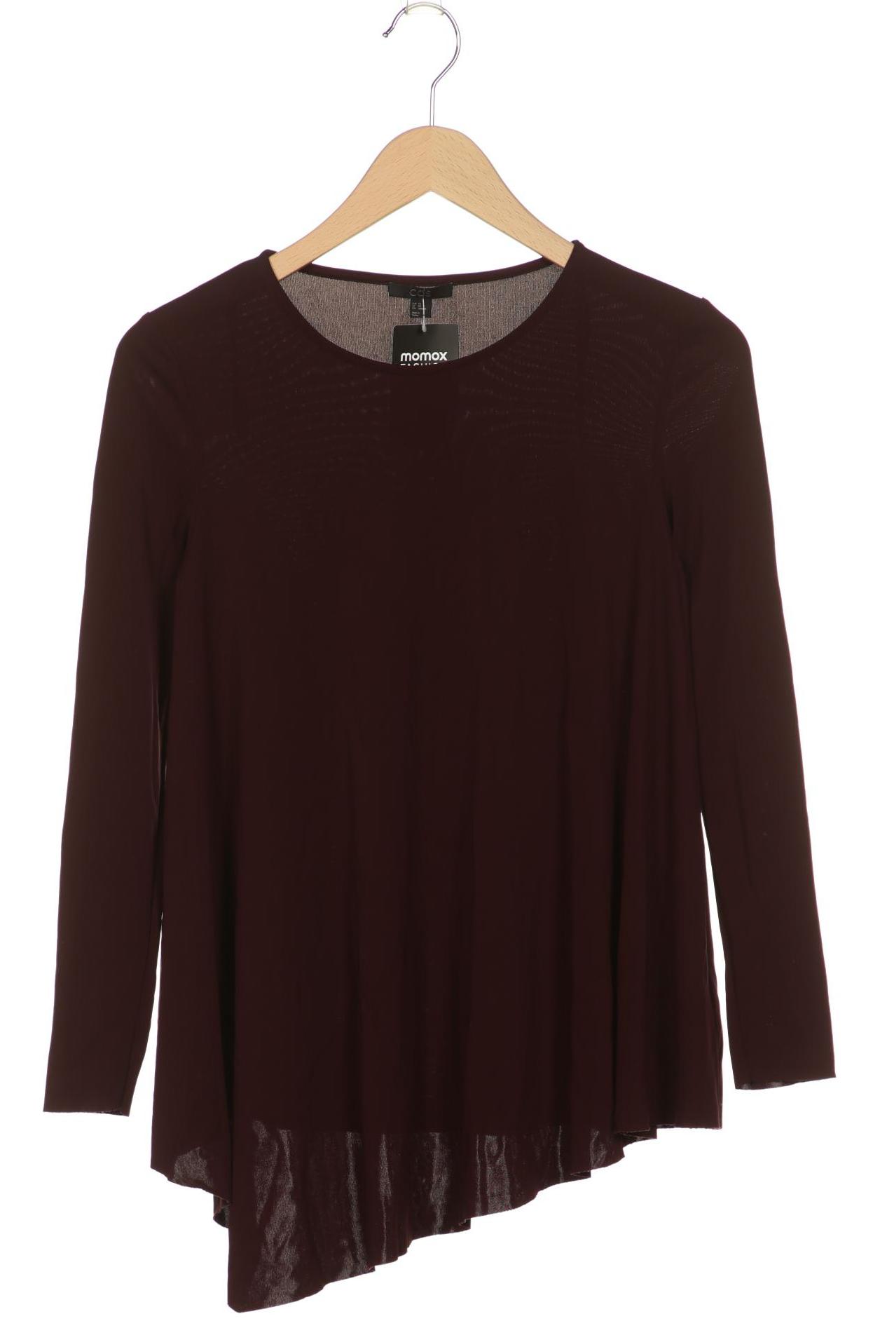 

COS Damen Langarmshirt, bordeaux