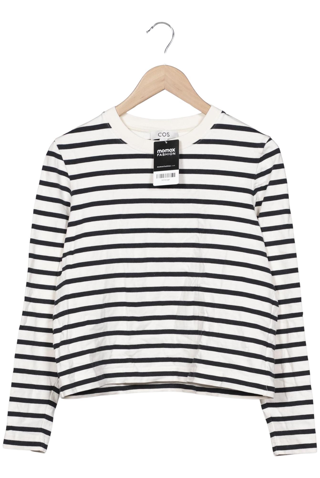 

COS Damen Langarmshirt, cremeweiß, Gr. 38