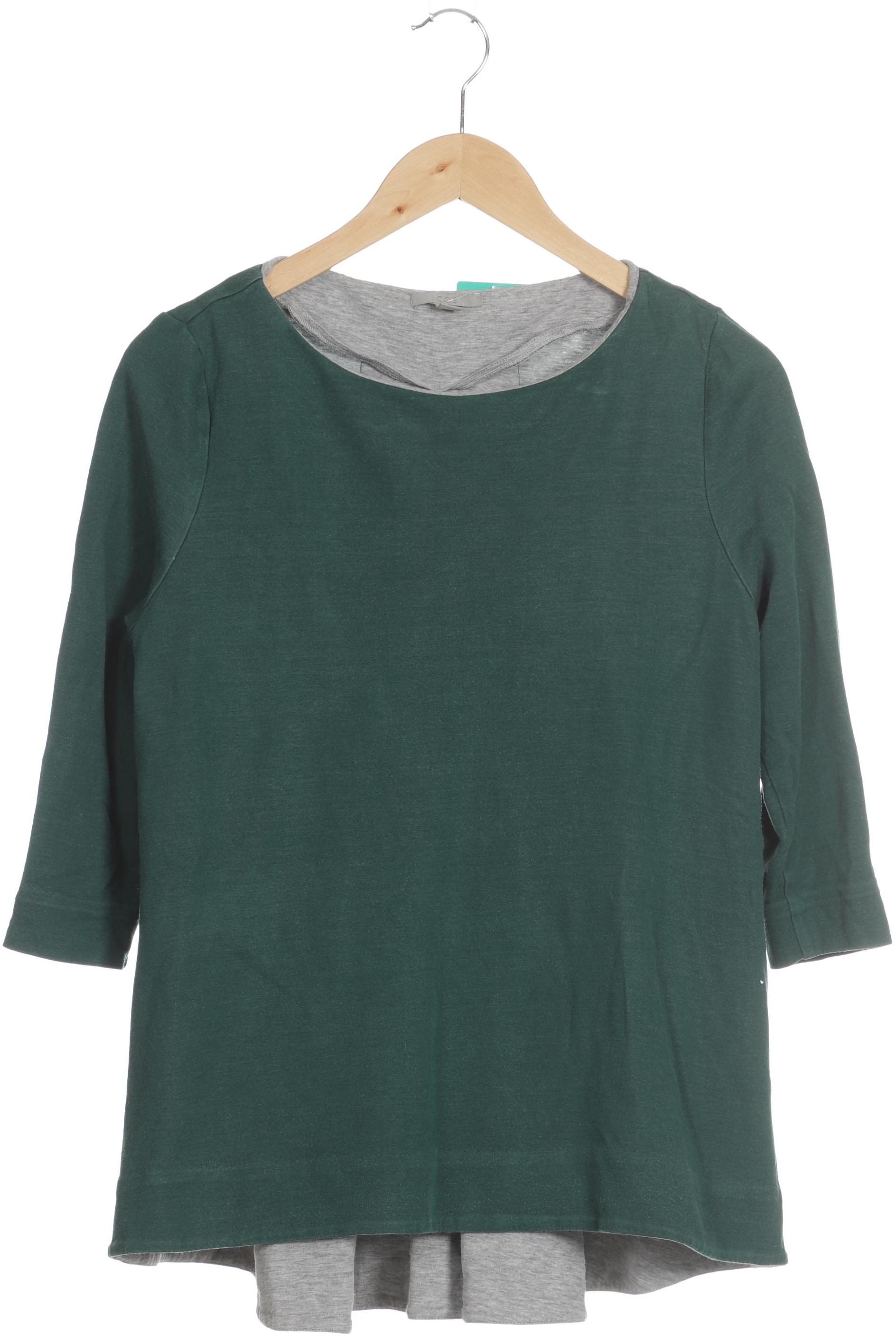 

COS Damen Langarmshirt, grün, Gr. 38