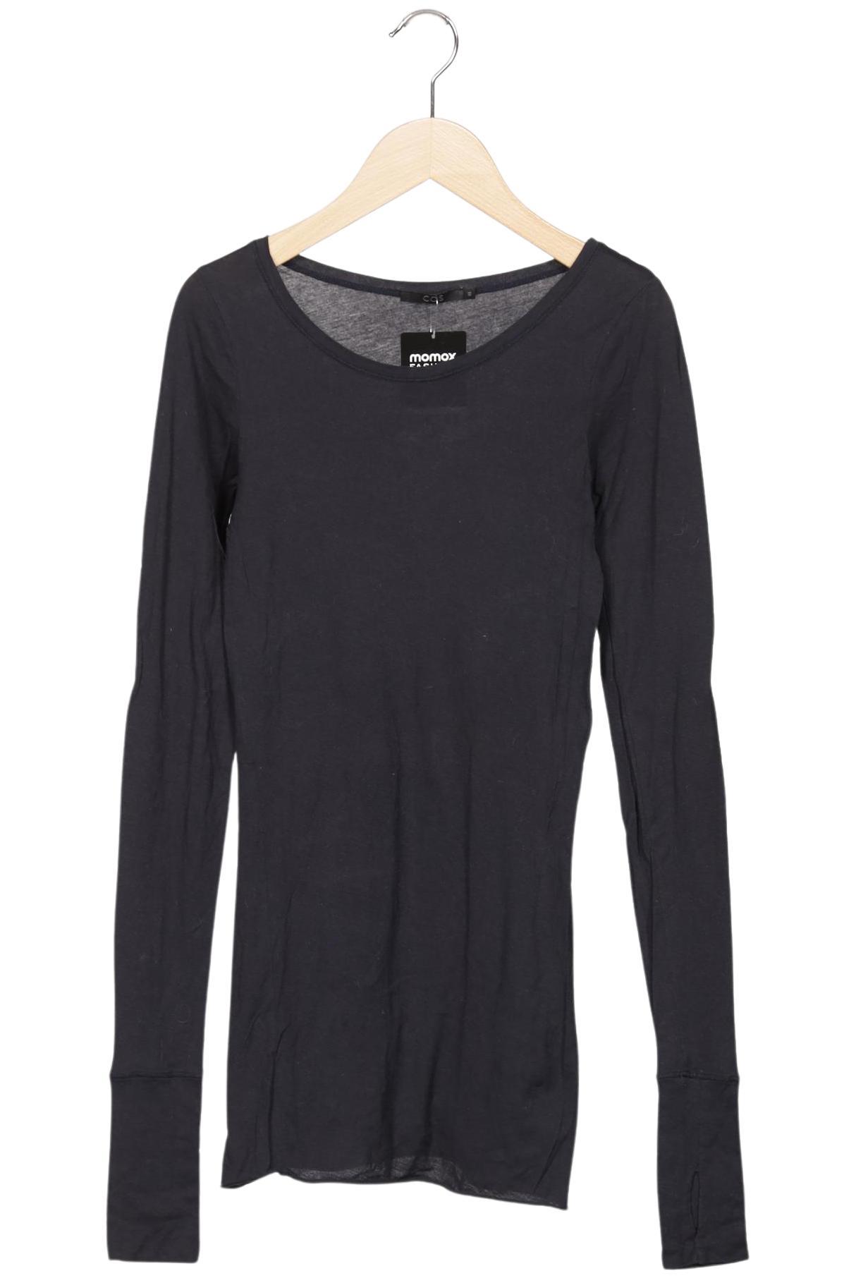 

COS Damen Langarmshirt, grau, Gr. 34