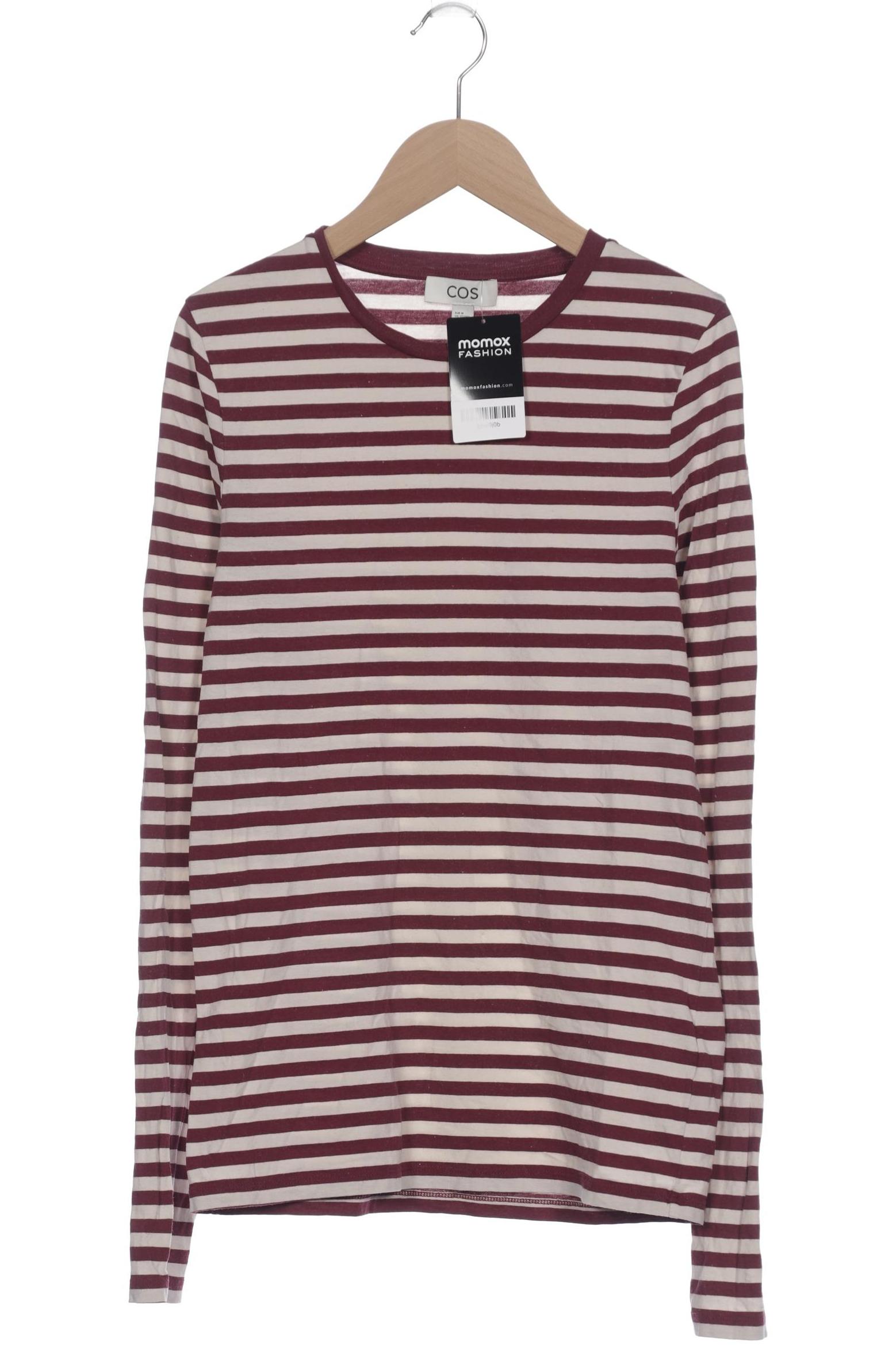 

COS Damen Langarmshirt, bordeaux, Gr. 38