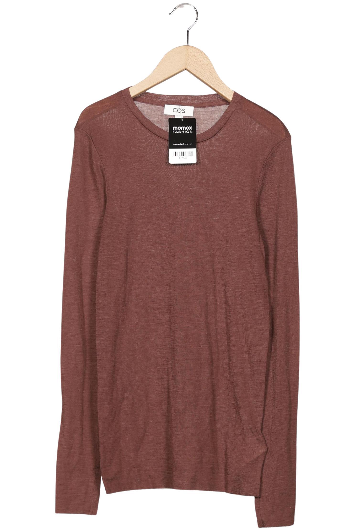 

COS Damen Langarmshirt, schwarz, Gr. 38