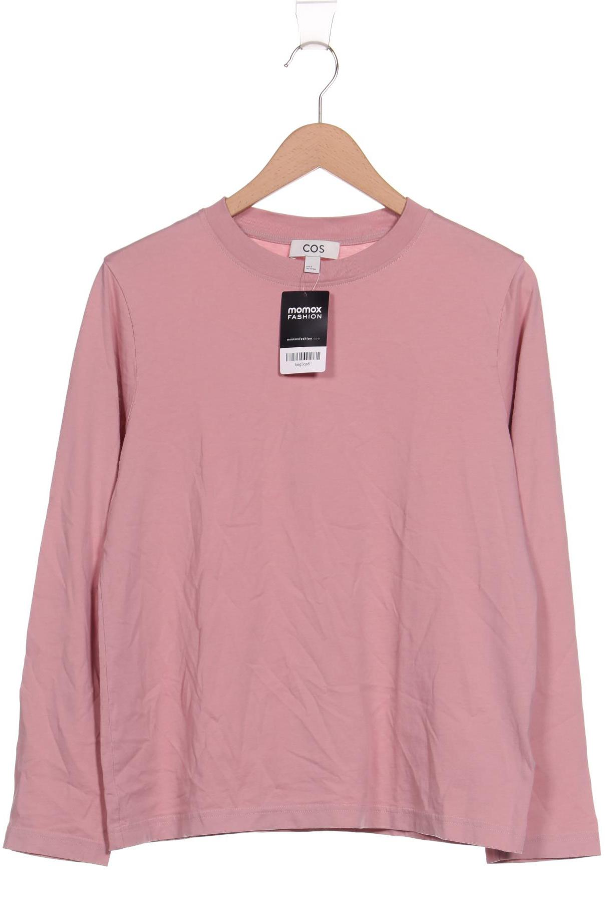 

COS Damen Langarmshirt, pink, Gr. 38