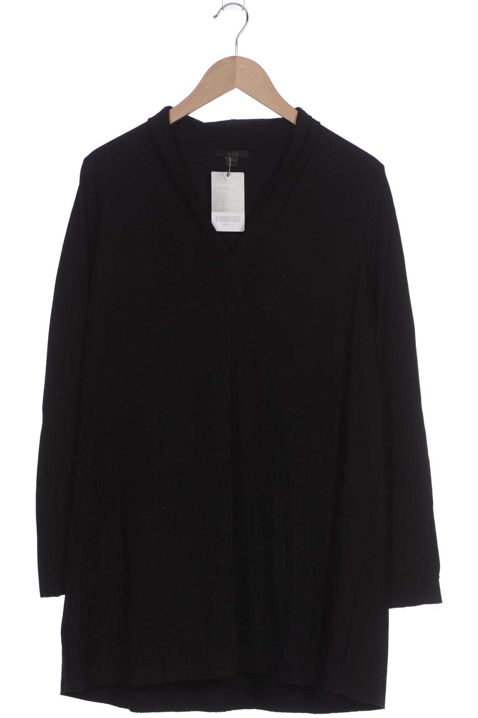 

COS Damen Langarmshirt, schwarz, Gr. 42