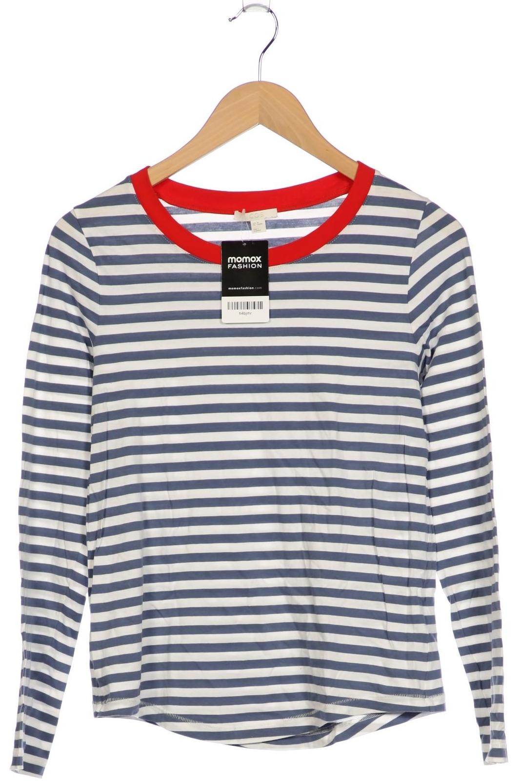 

COS Damen Langarmshirt, hellblau, Gr. 34