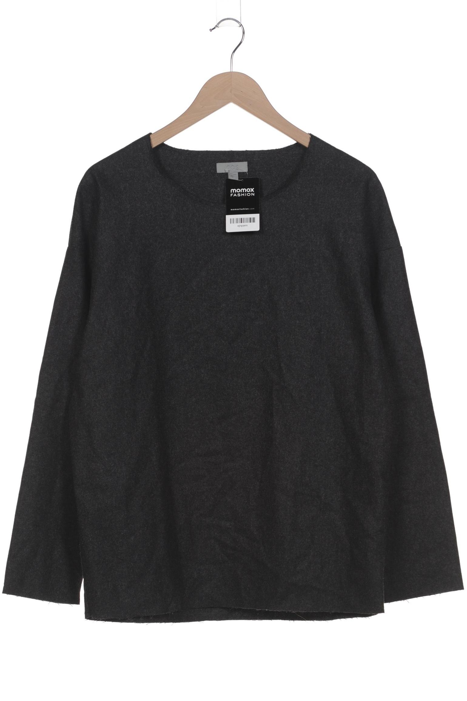 

COS Damen Langarmshirt, grau, Gr. 36