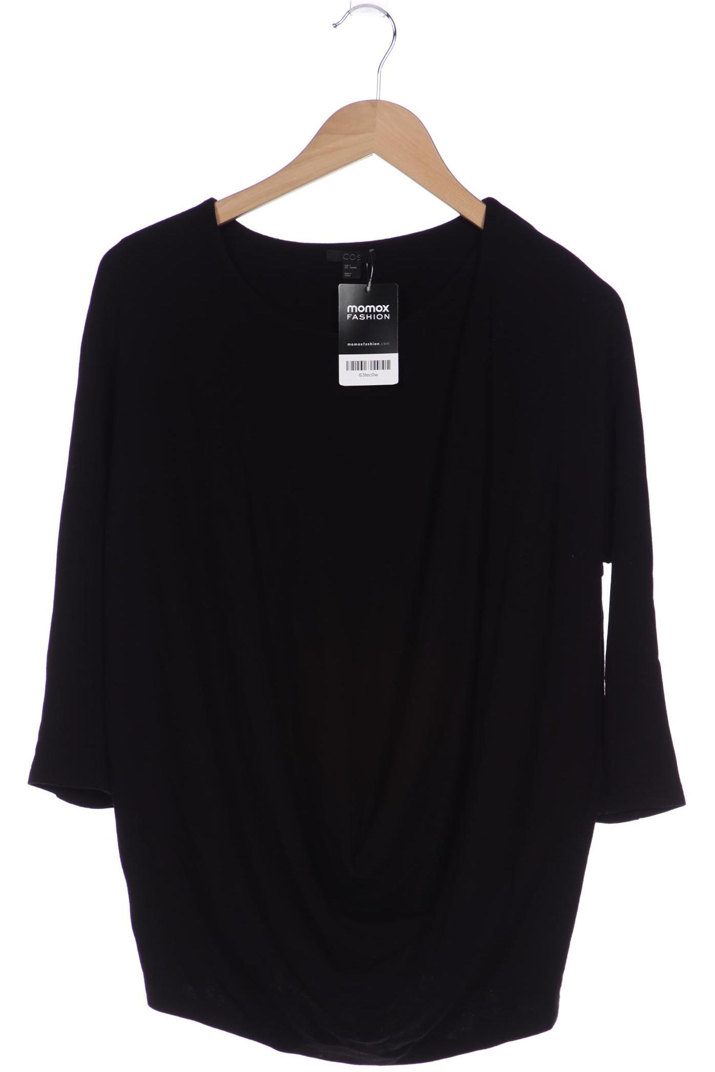 

COS Damen Langarmshirt, schwarz, Gr. 36