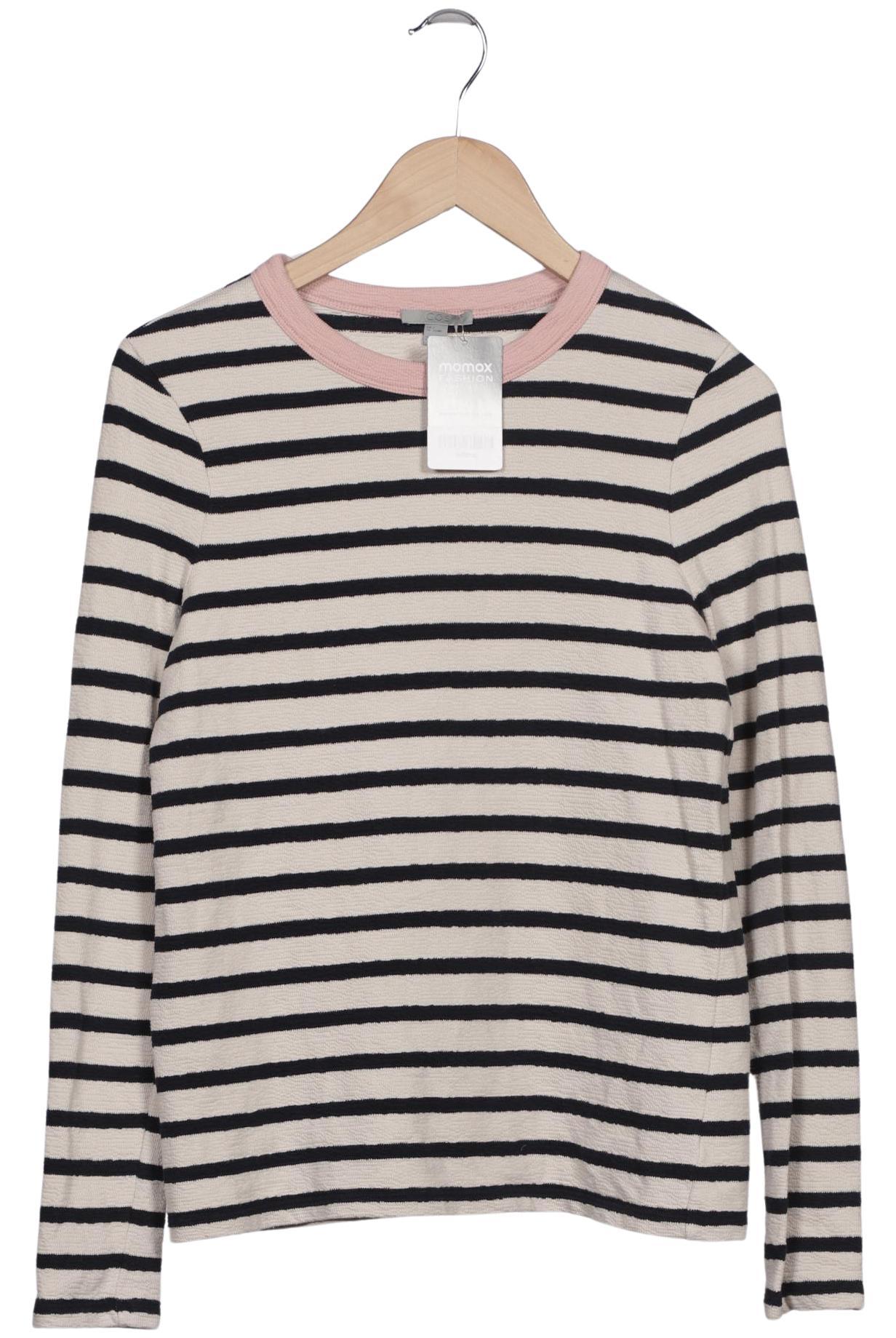 

COS Damen Langarmshirt, beige, Gr. 36