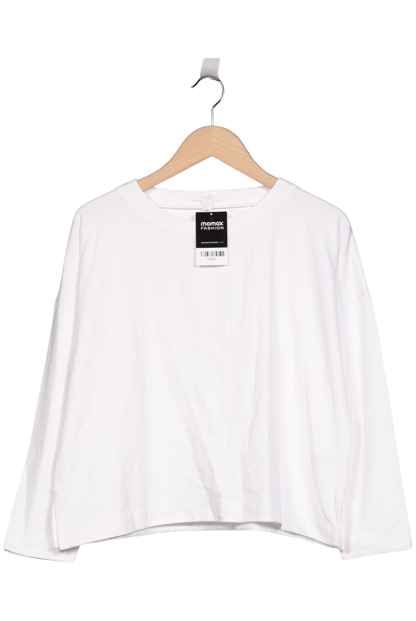 

COS Damen Langarmshirt, weiß, Gr. 36