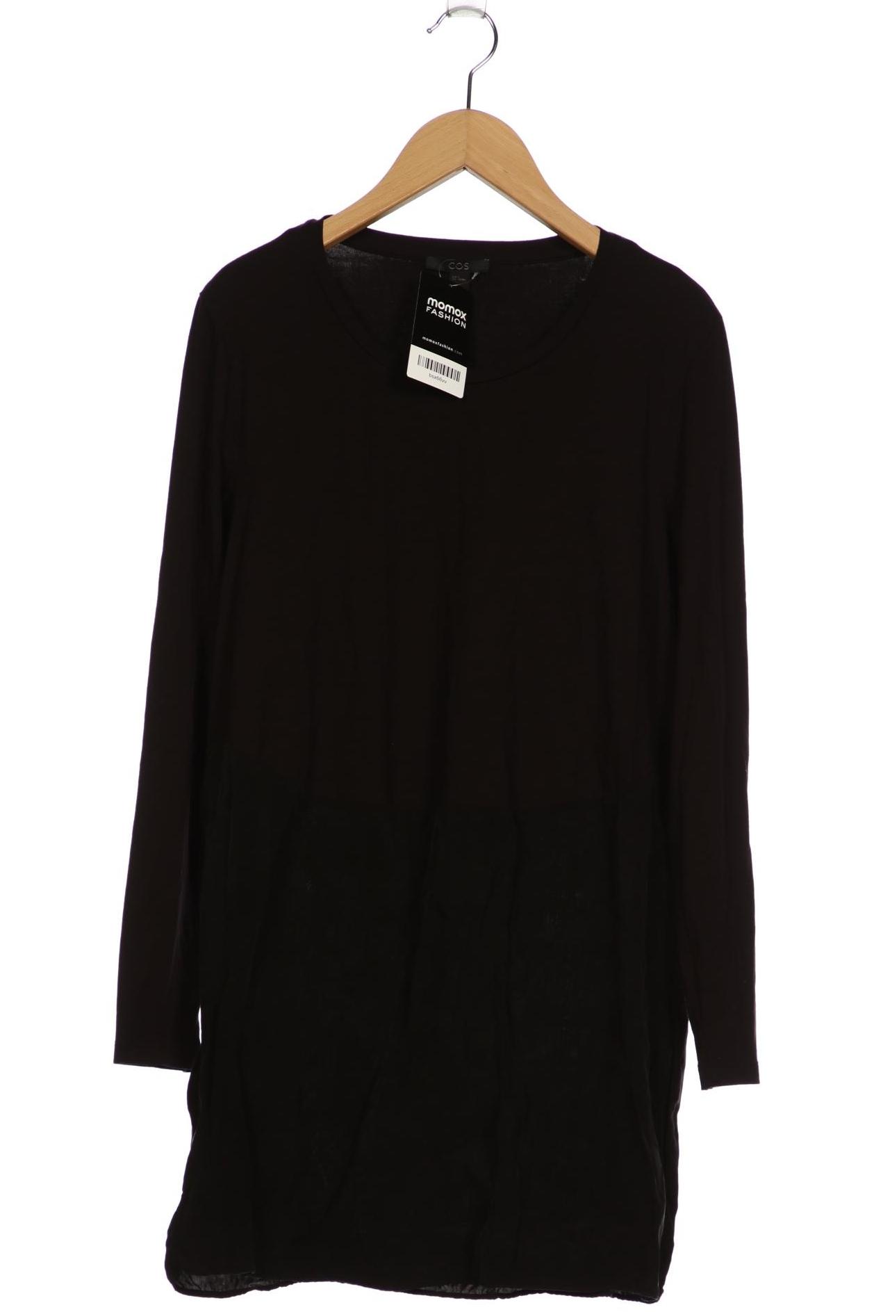 

COS Damen Langarmshirt, schwarz, Gr. 36
