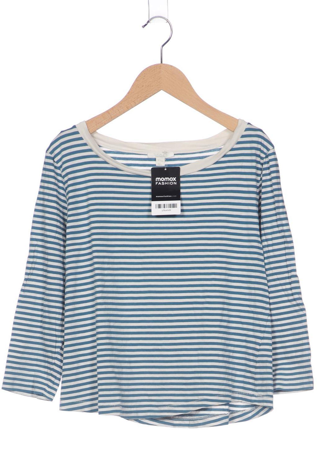 

COS Damen Langarmshirt, blau, Gr. 36