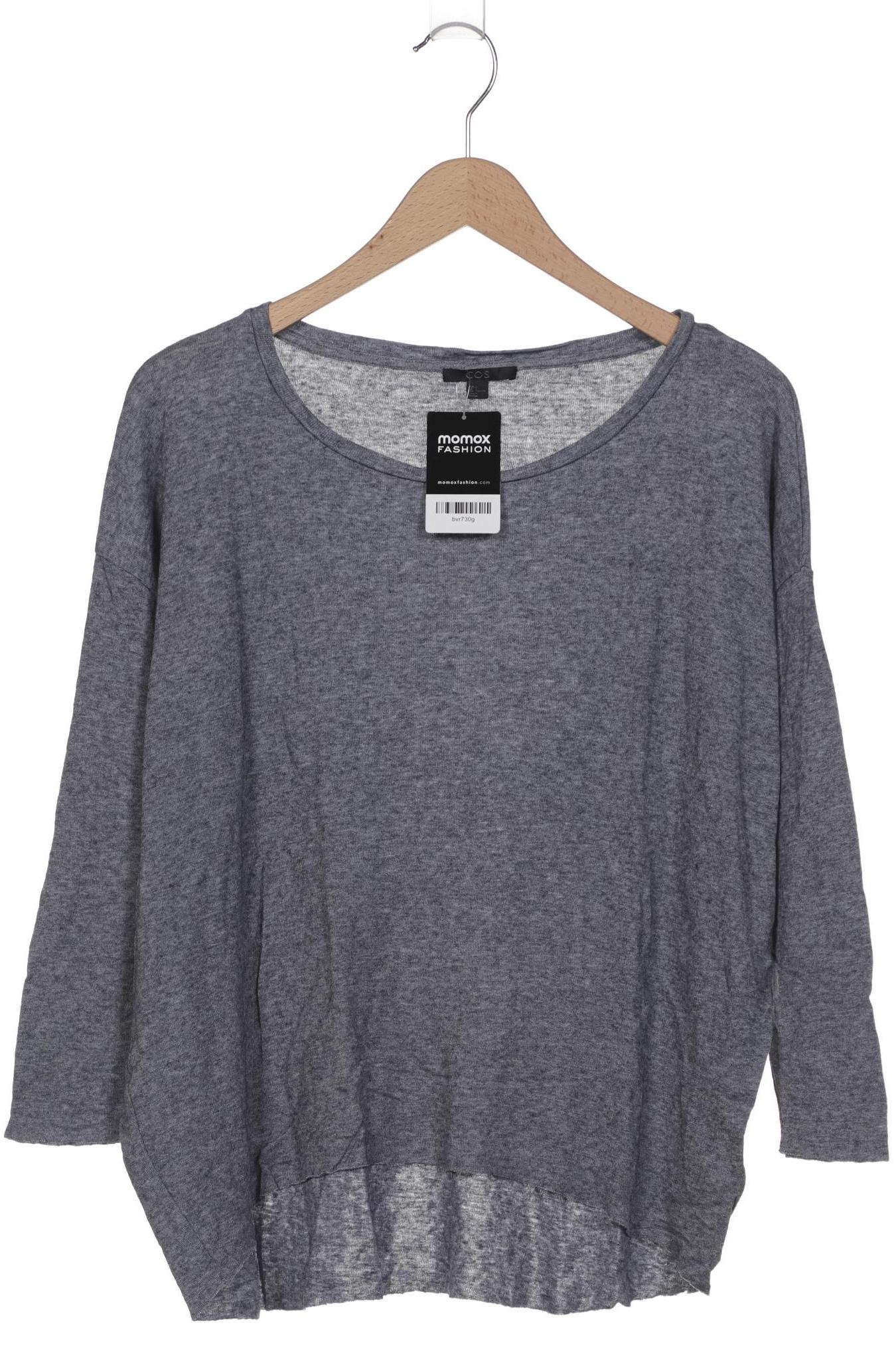 

COS Damen Langarmshirt, marineblau, Gr. 42
