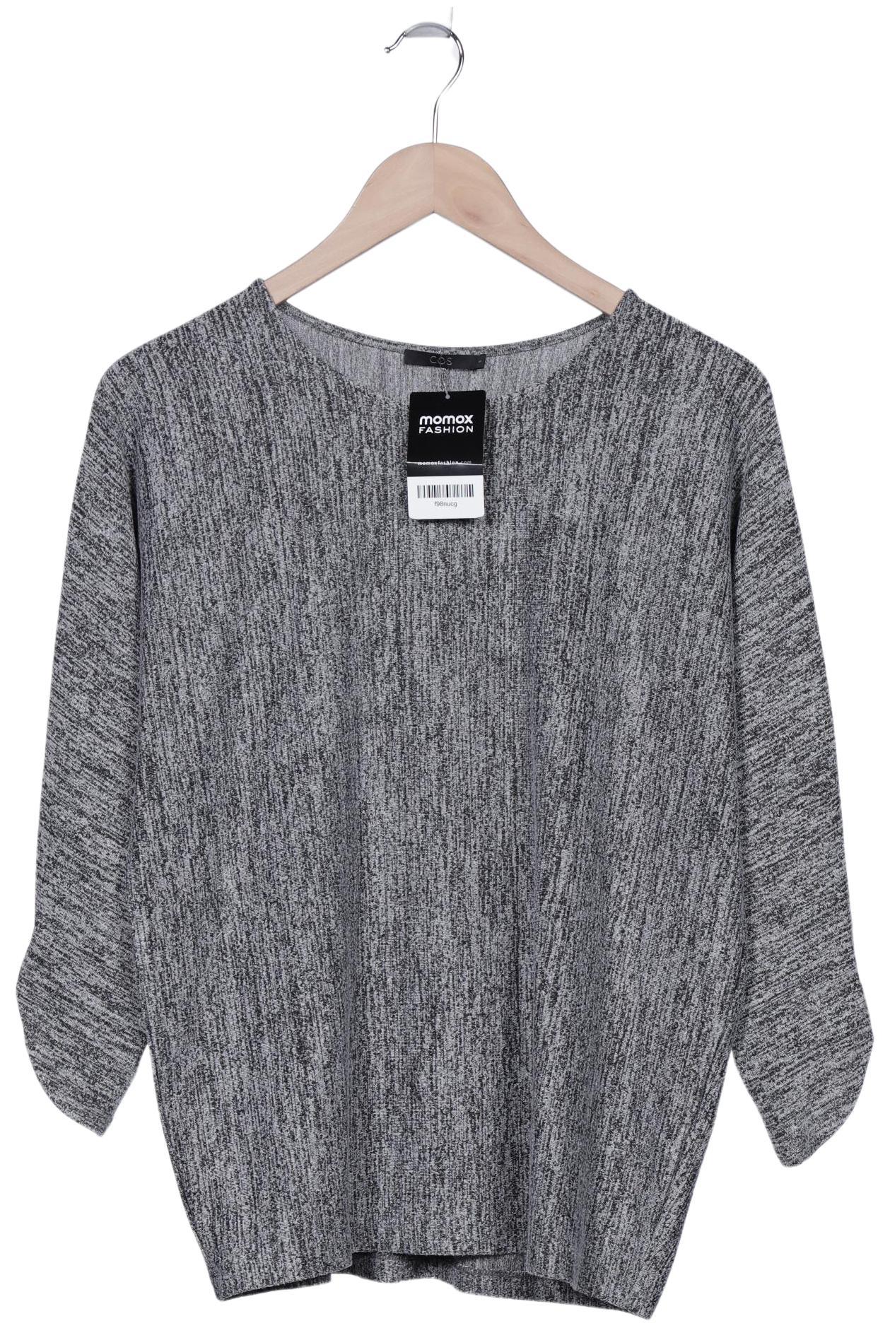 

COS Damen Langarmshirt, grau, Gr. 36