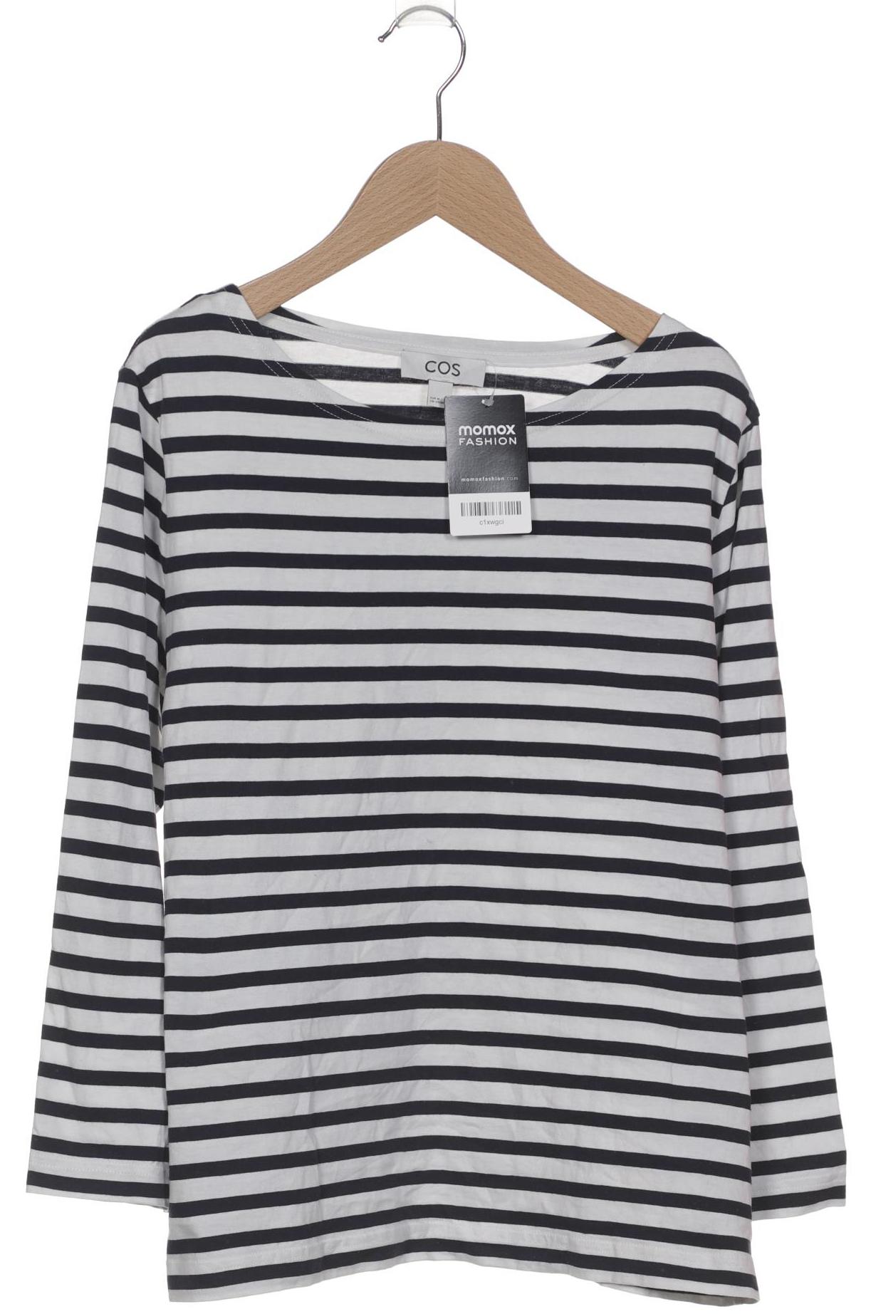 

COS Damen Langarmshirt, weiß, Gr. 38