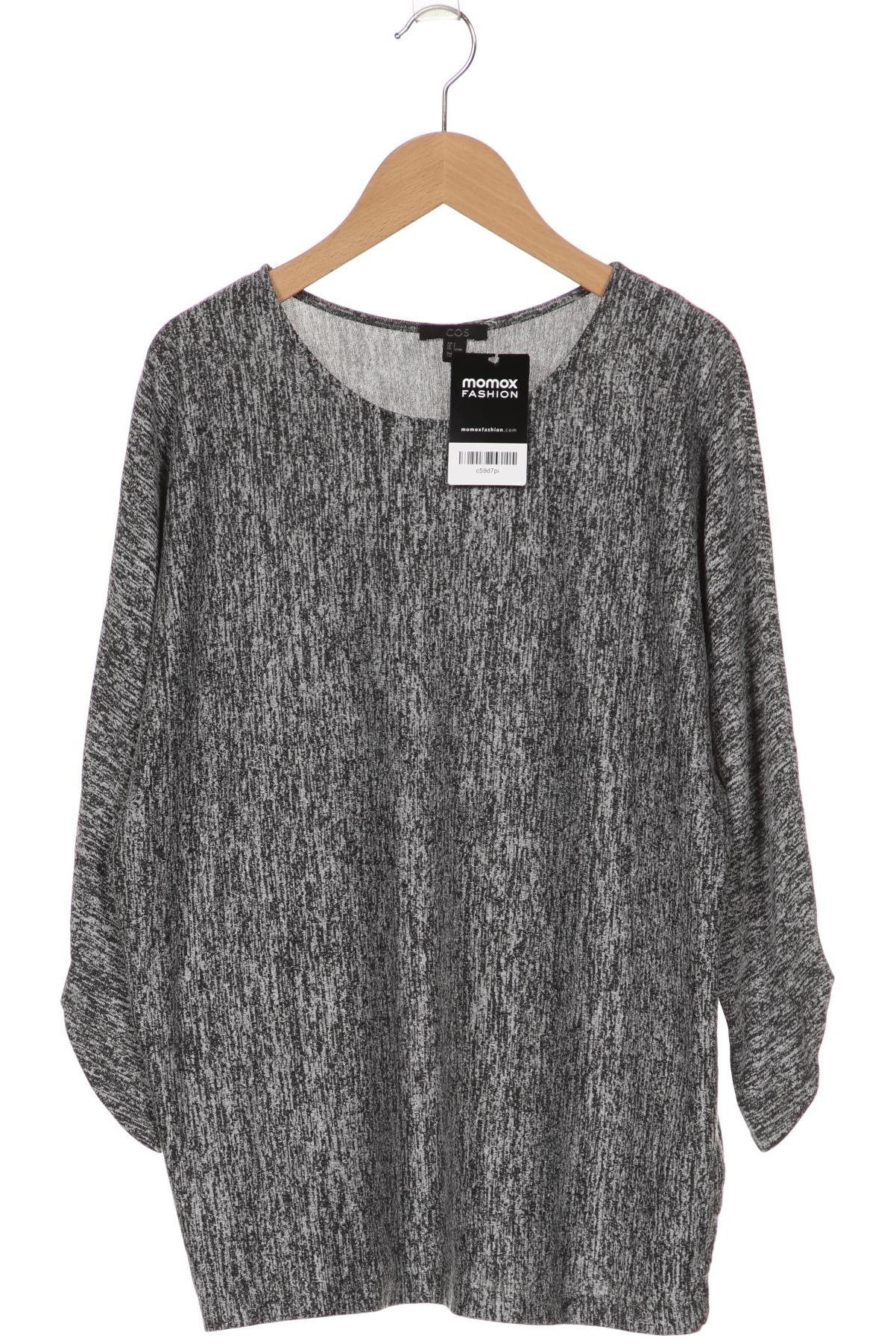 

COS Damen Langarmshirt, grau, Gr. 36