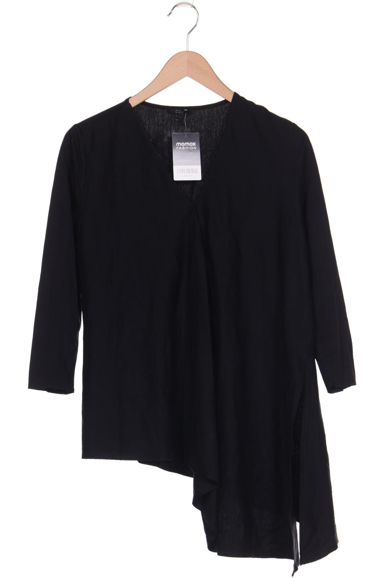 

COS Damen Langarmshirt, schwarz, Gr. 36