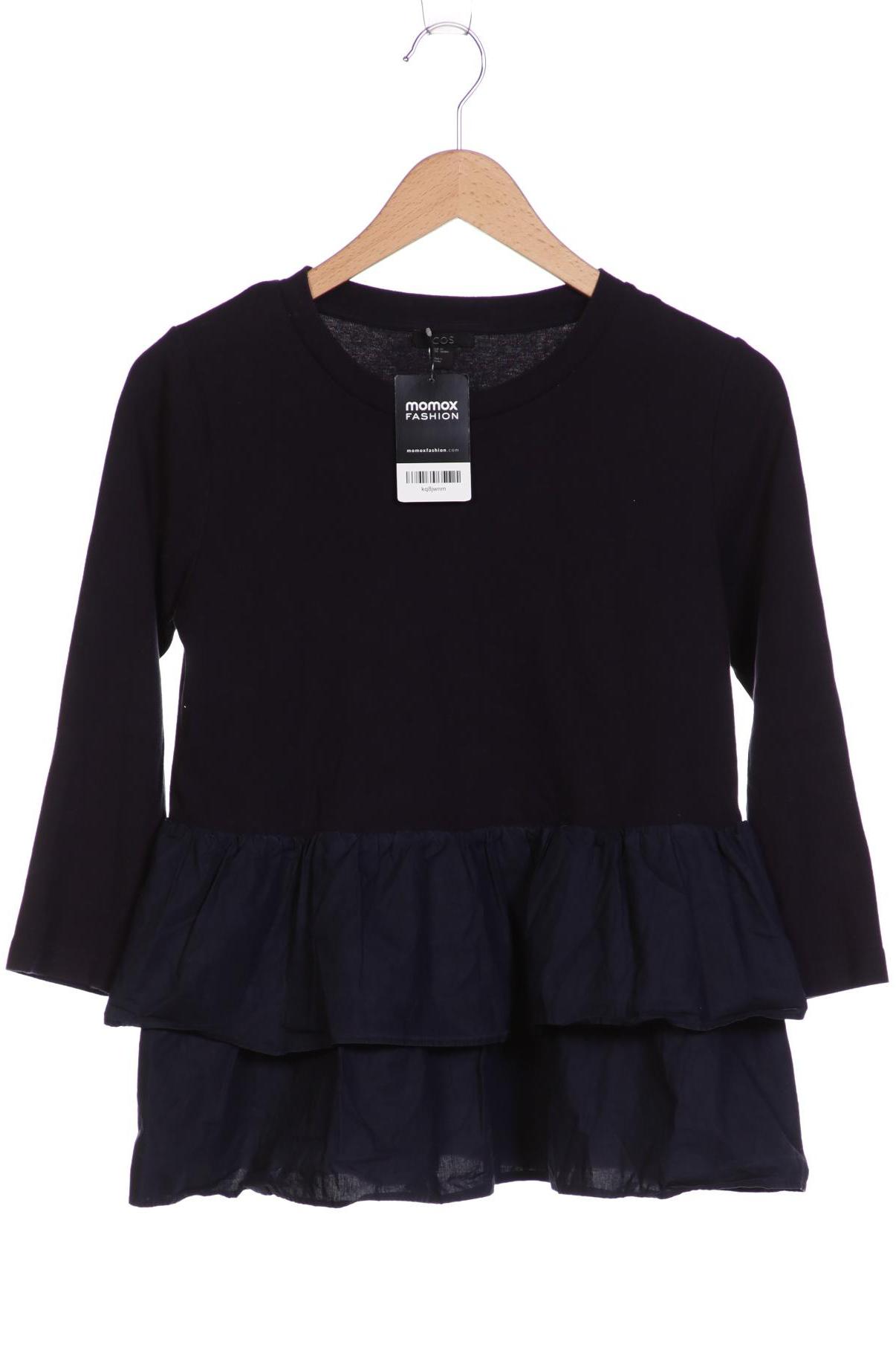 

COS Damen Langarmshirt, marineblau