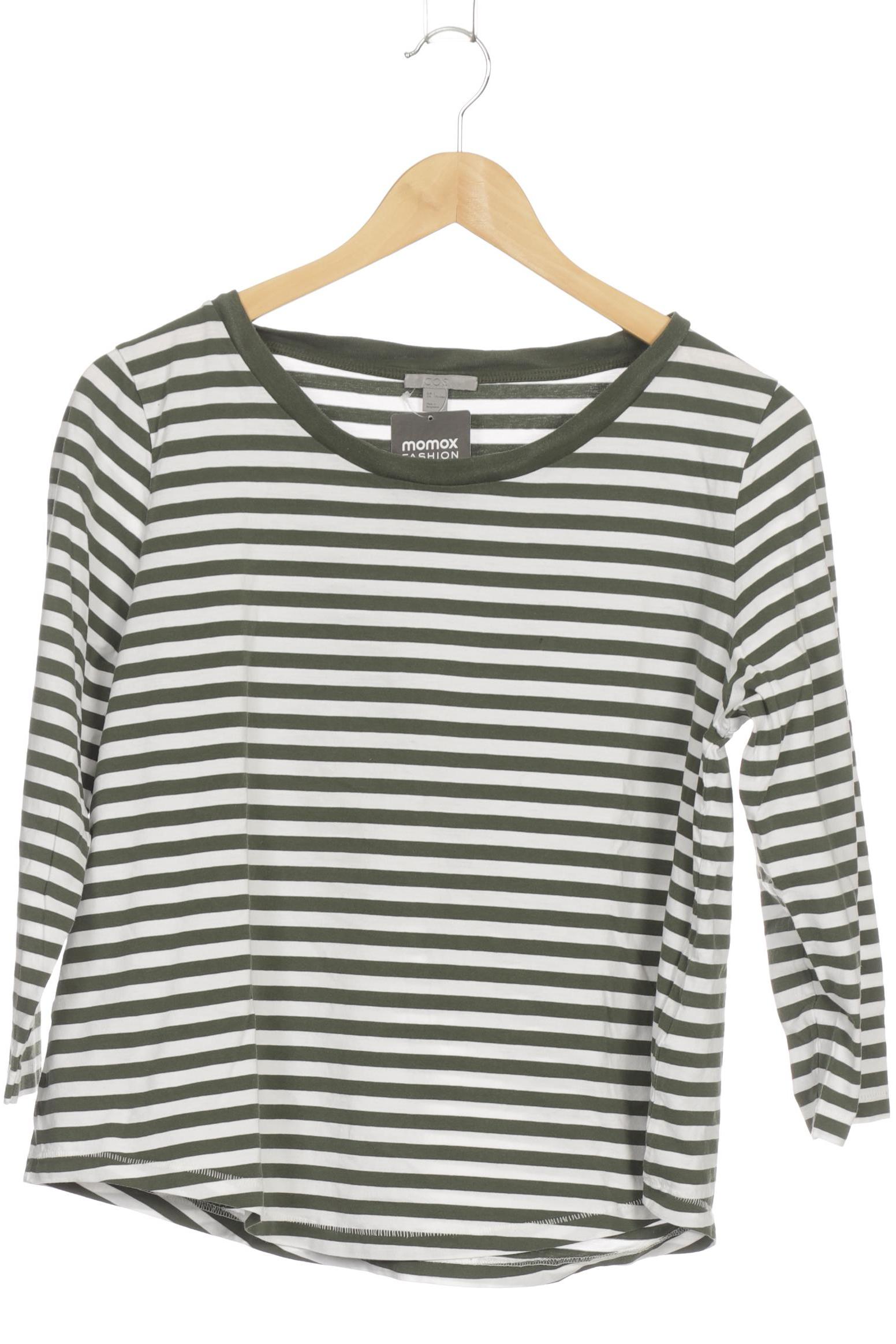 

COS Damen Langarmshirt, grün, Gr.
