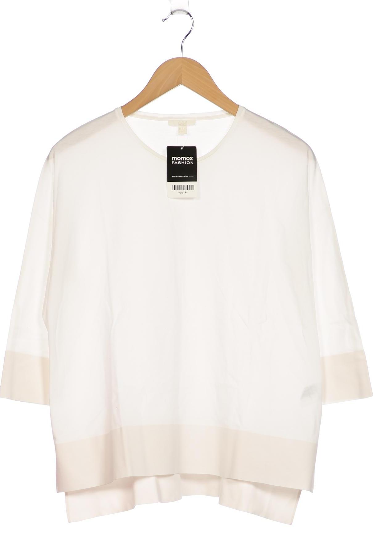 

COS Damen Langarmshirt, weiß, Gr. 34
