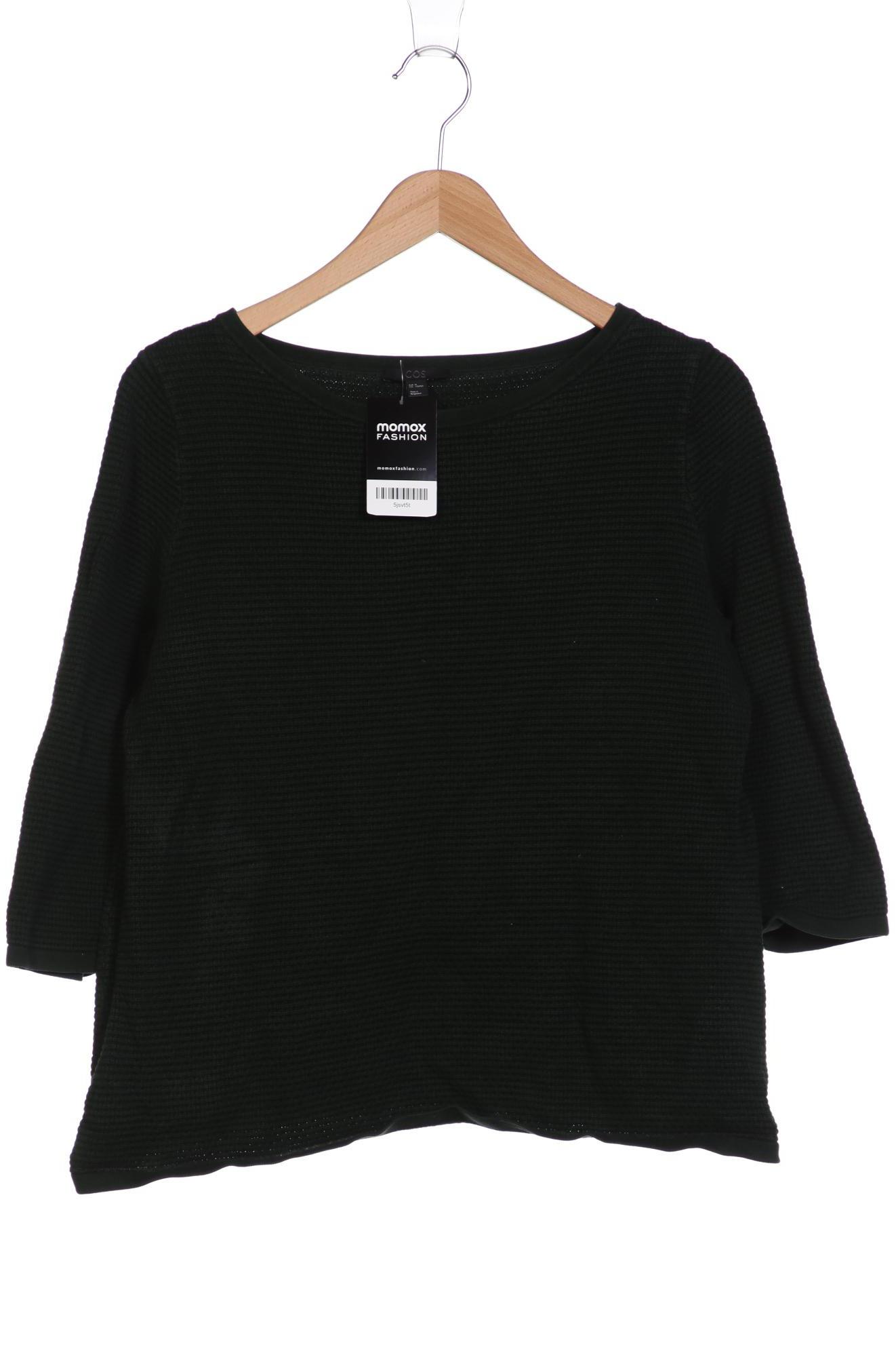 

COS Damen Langarmshirt, grün, Gr. 38