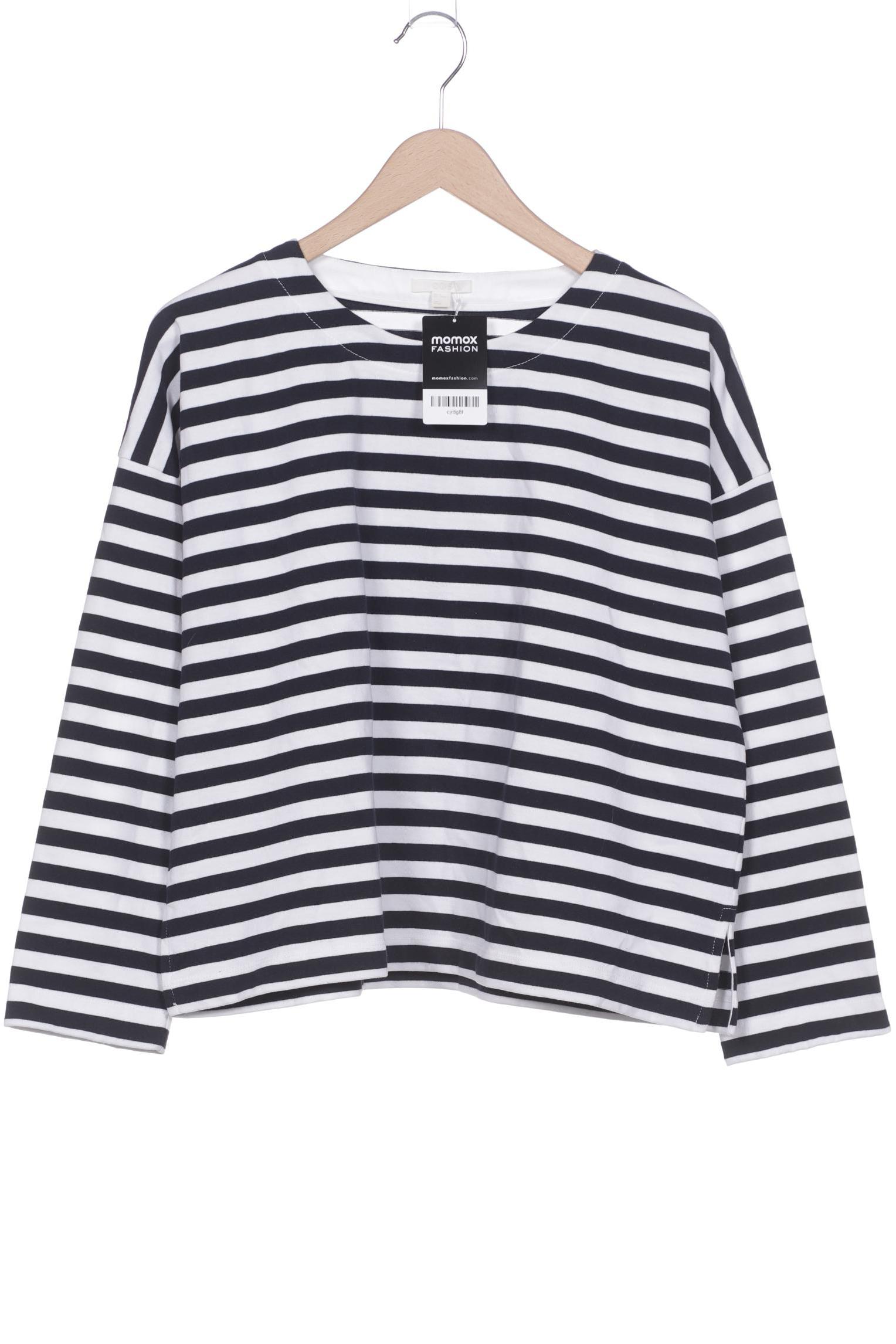 

COS Damen Langarmshirt, marineblau, Gr. 38