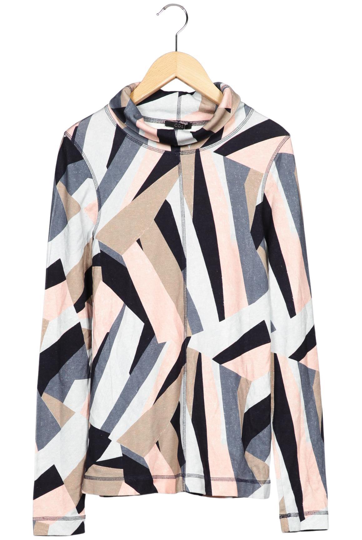 

COS Damen Langarmshirt, mehrfarbig, Gr. 34
