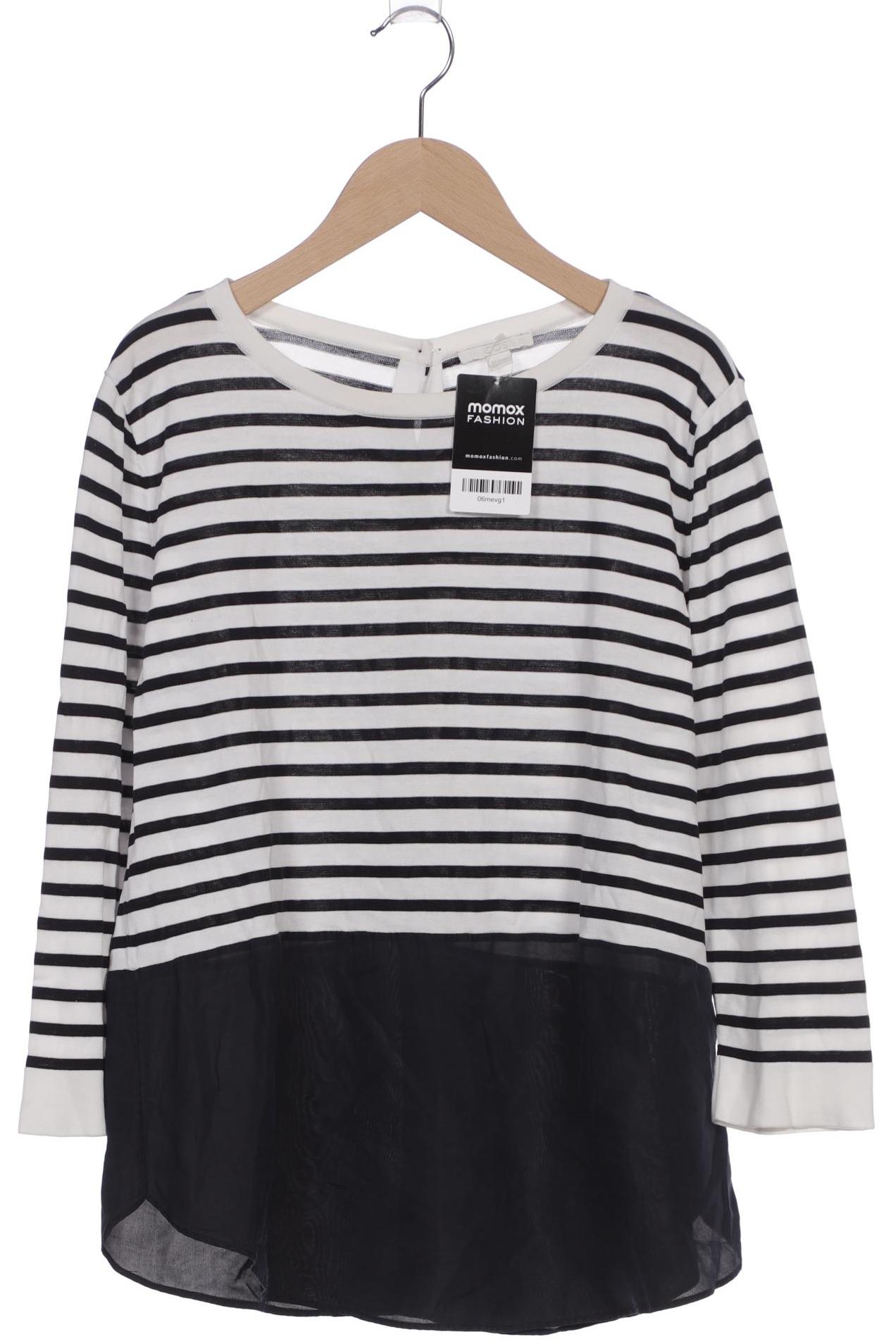 

COS Damen Langarmshirt, marineblau, Gr. 38