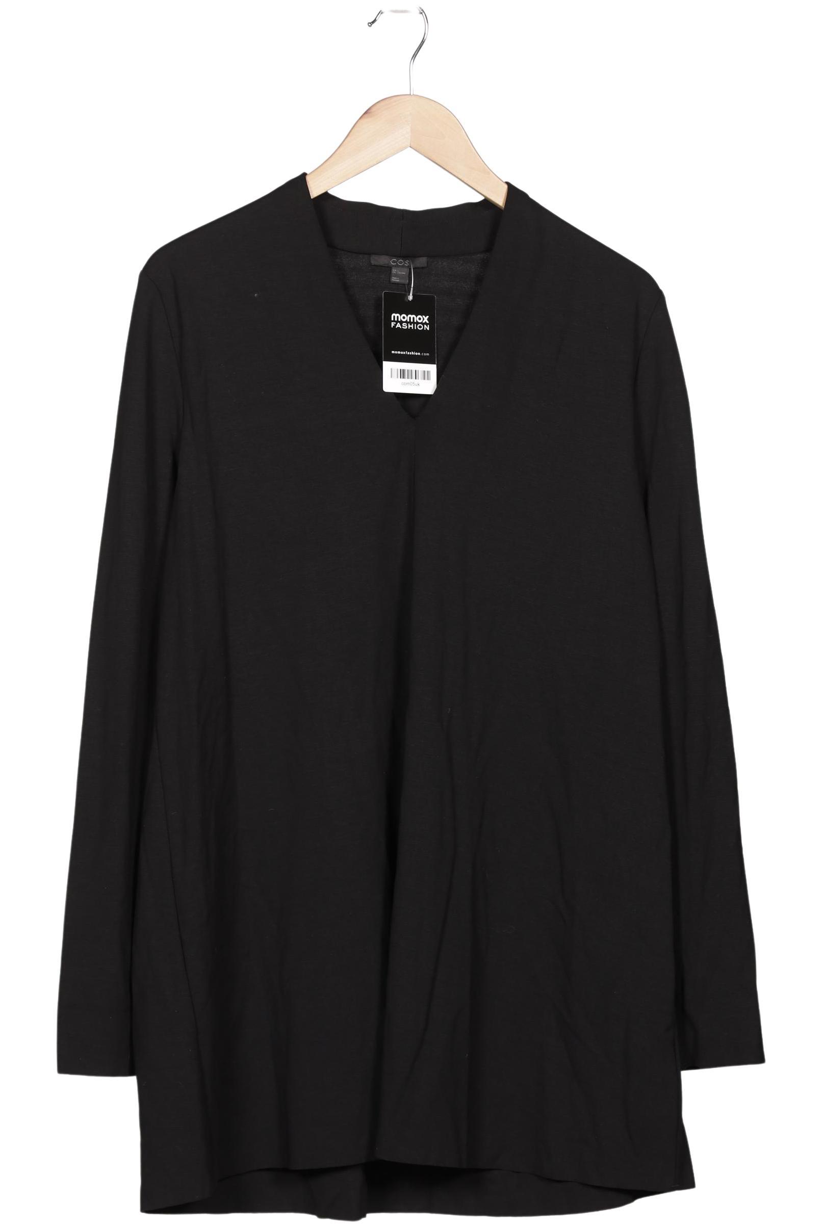 

COS Damen Langarmshirt, schwarz, Gr. 42