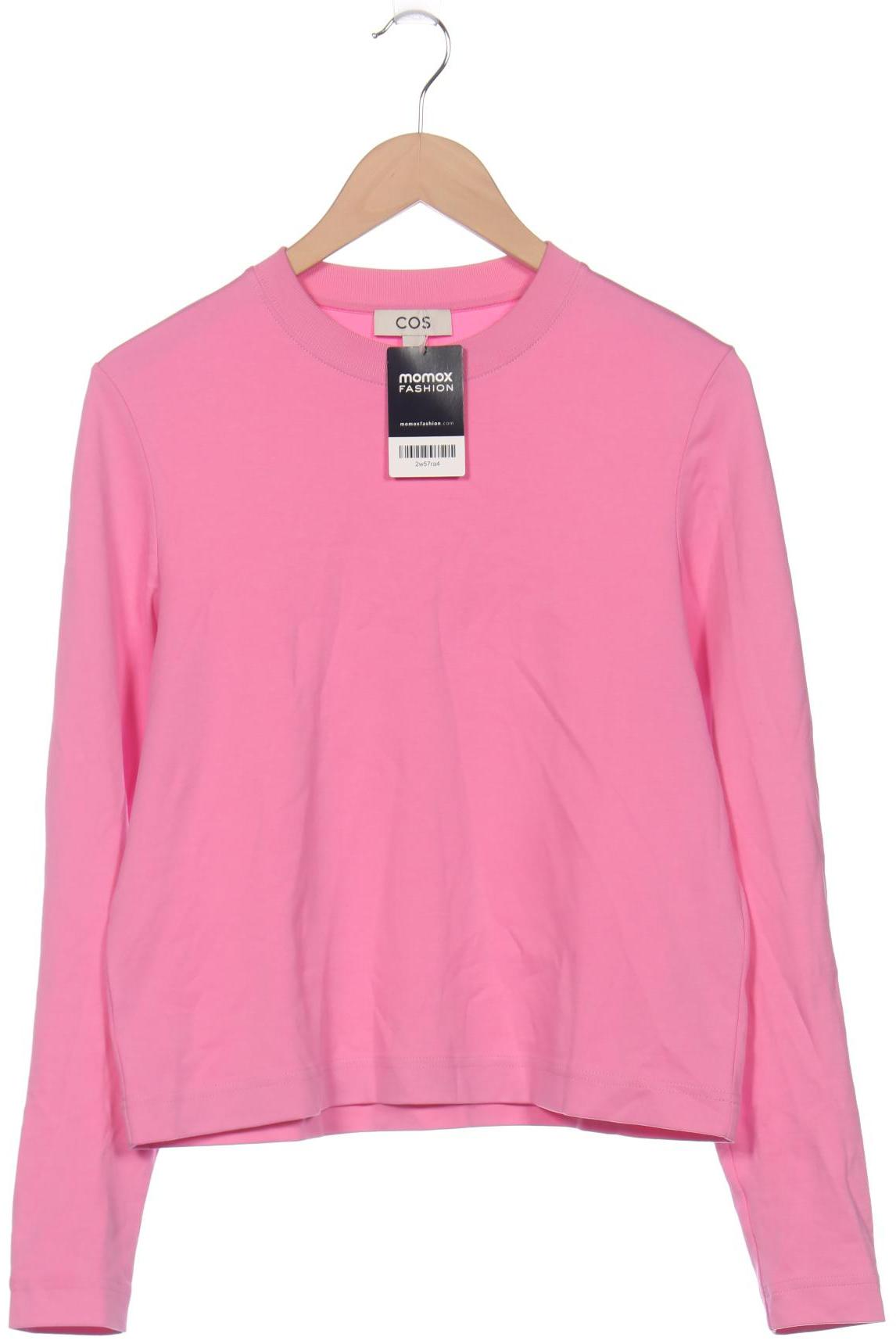 

COS Damen Langarmshirt, pink, Gr. 36