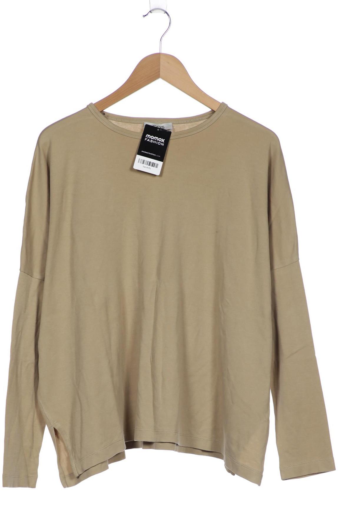 

COS Damen Langarmshirt, beige, Gr. 36
