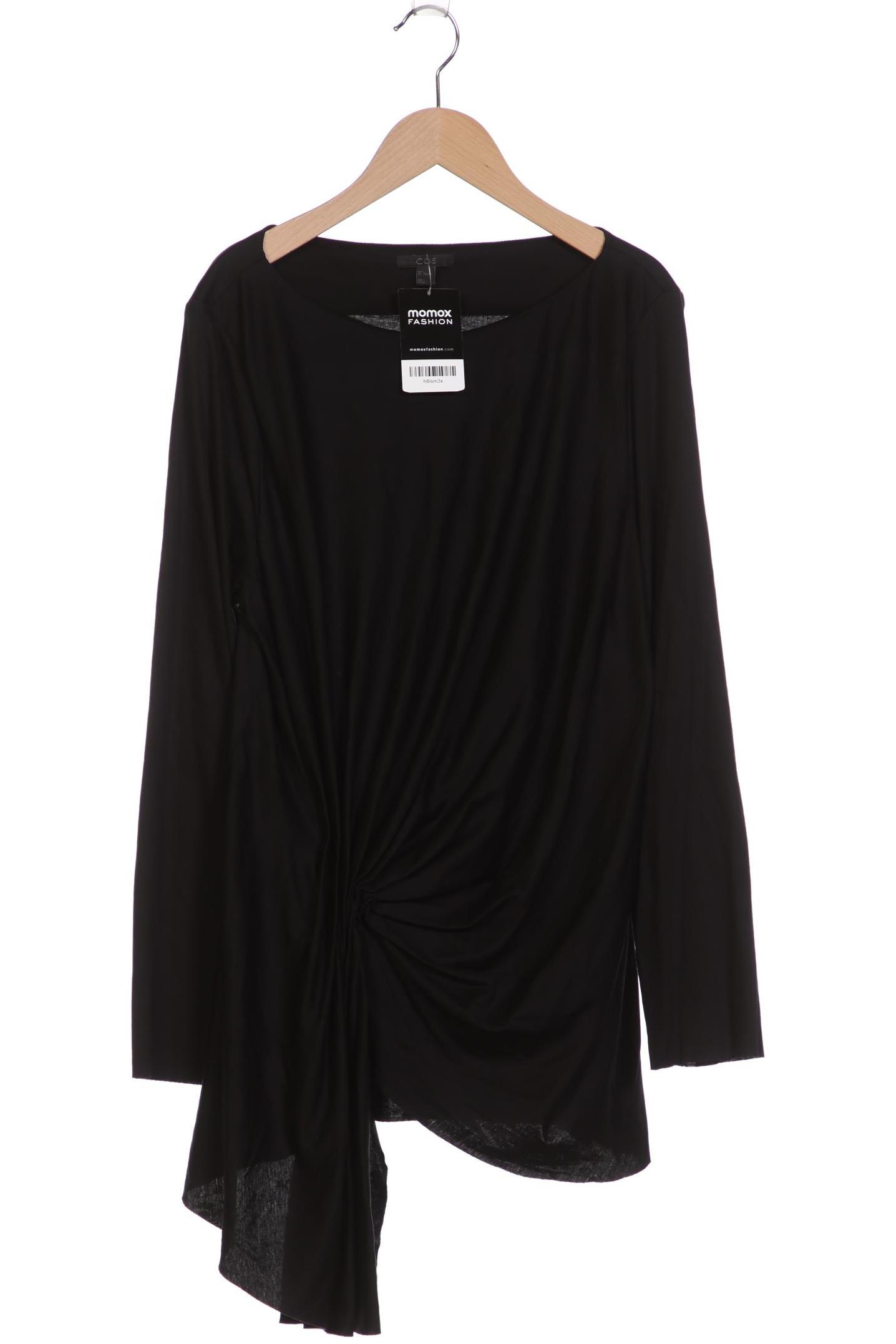 

COS Damen Langarmshirt, schwarz, Gr. 42