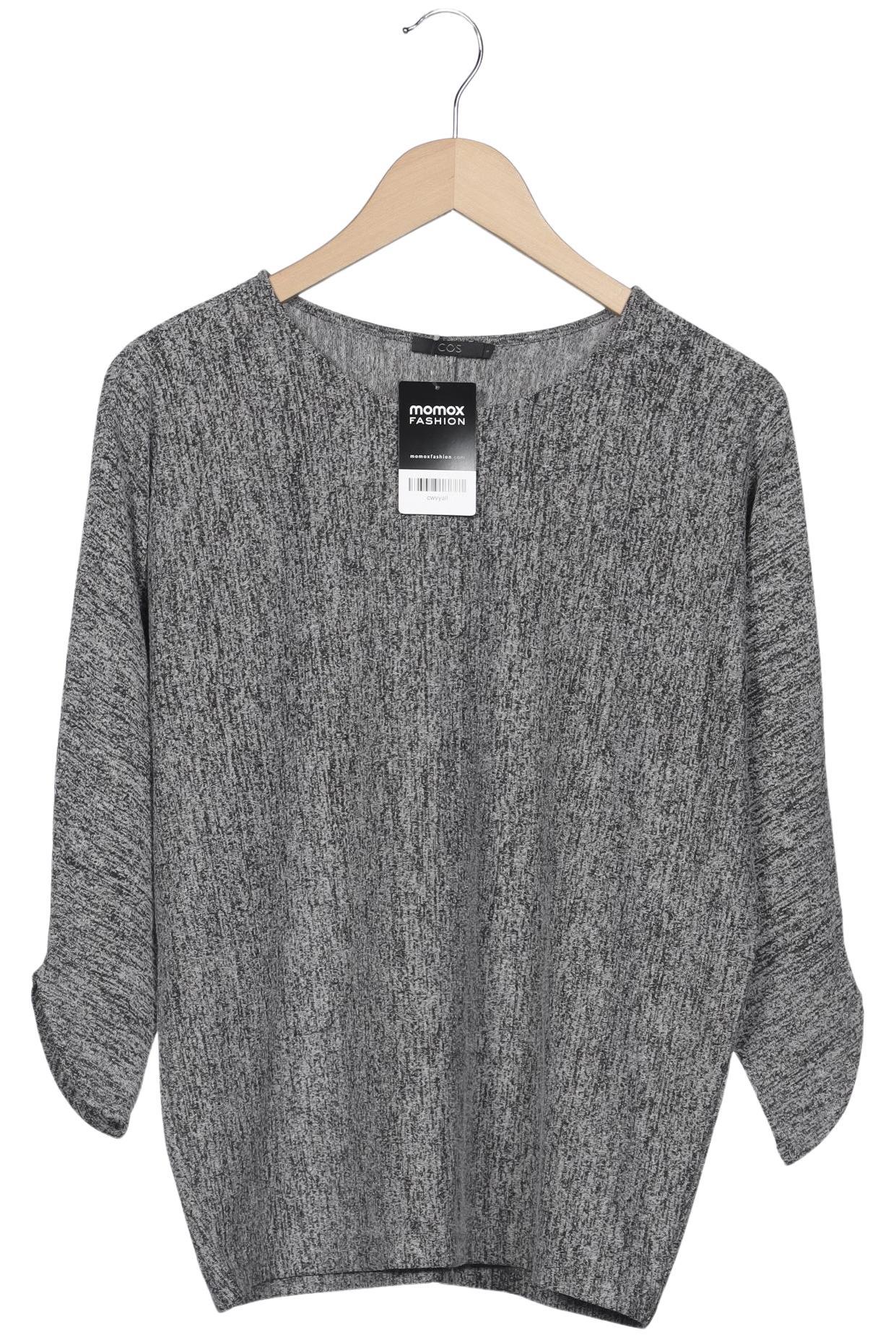 

COS Damen Langarmshirt, grau, Gr. 36