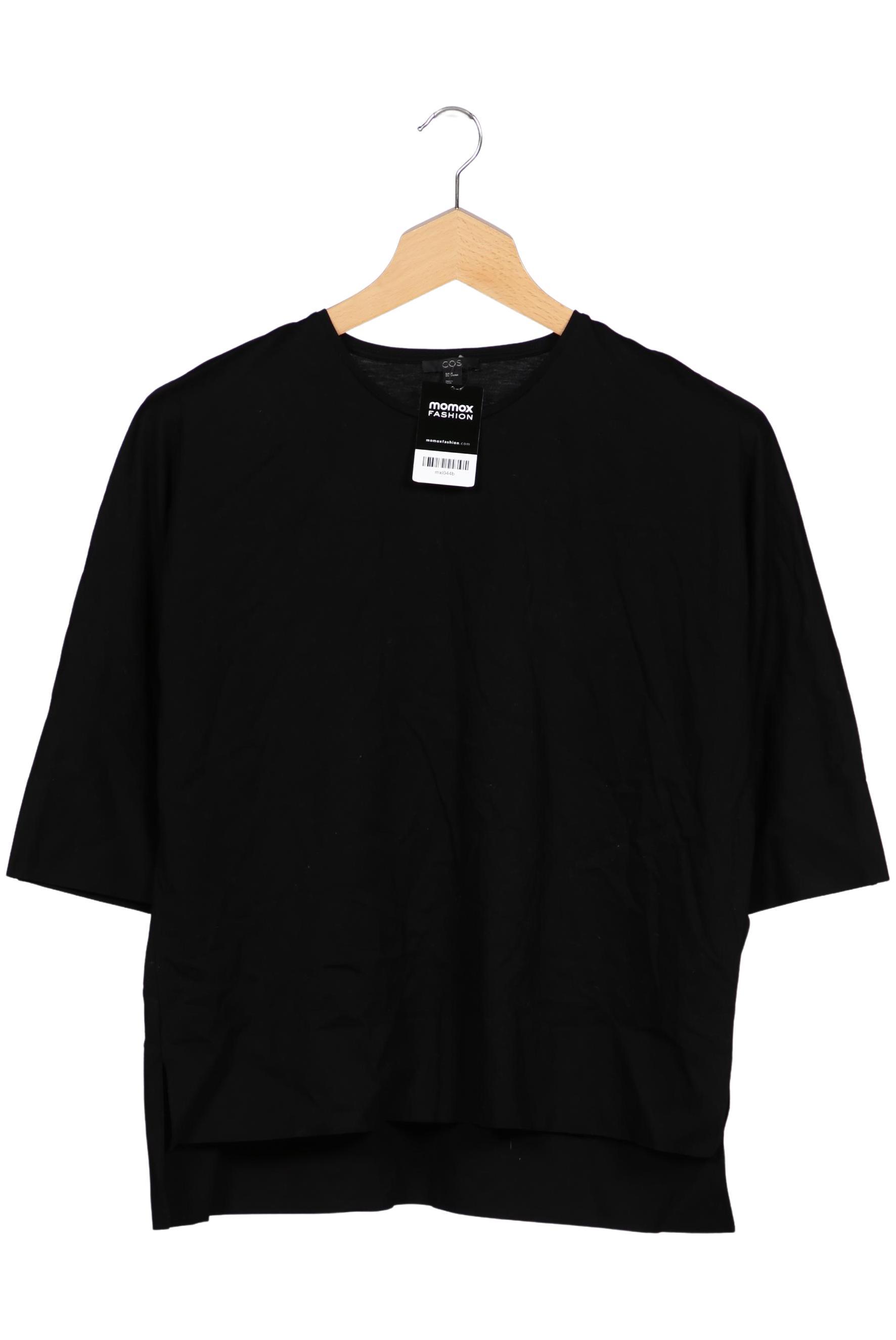 

COS Damen Langarmshirt, schwarz, Gr. 38