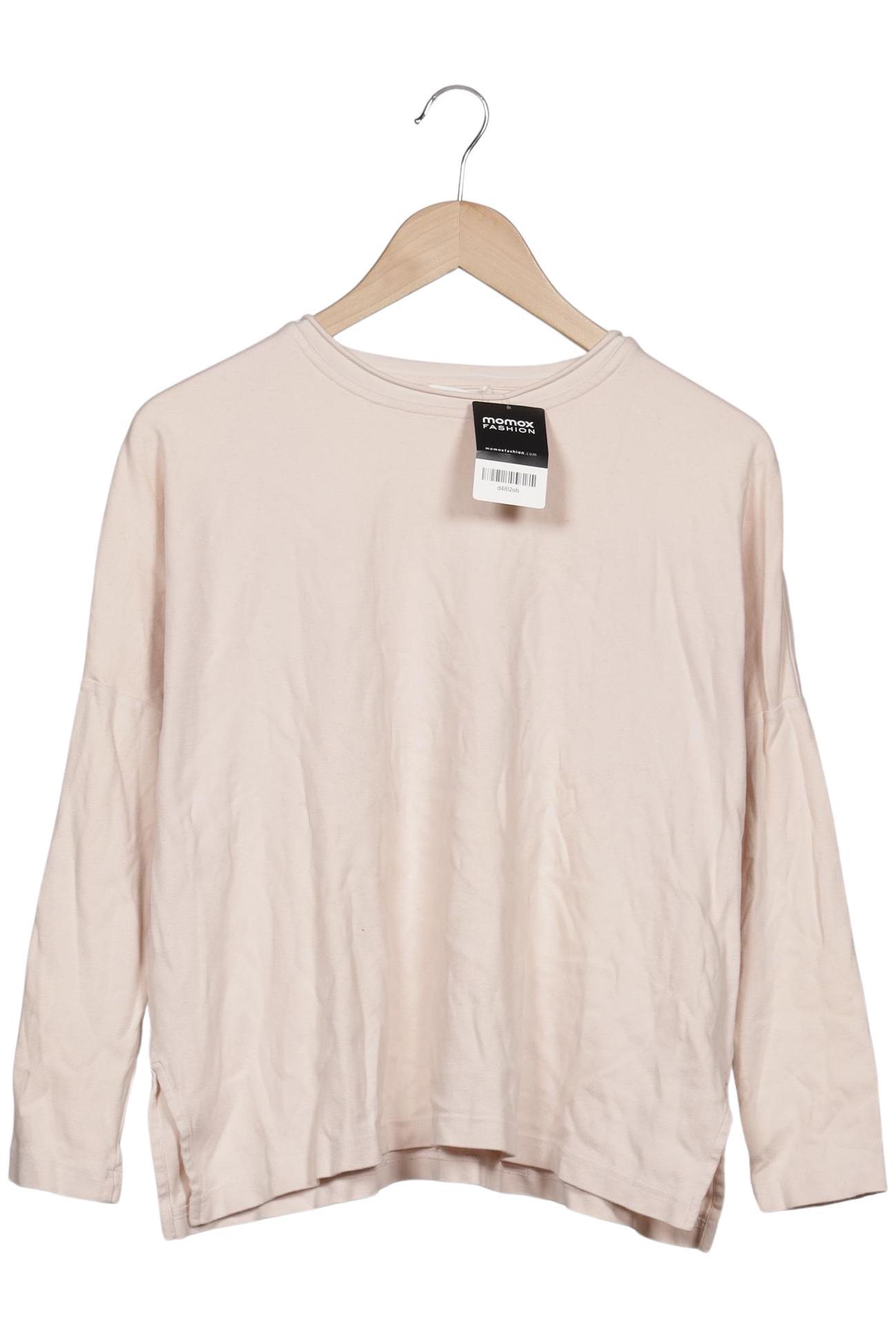 

COS Damen Langarmshirt, beige, Gr. 34