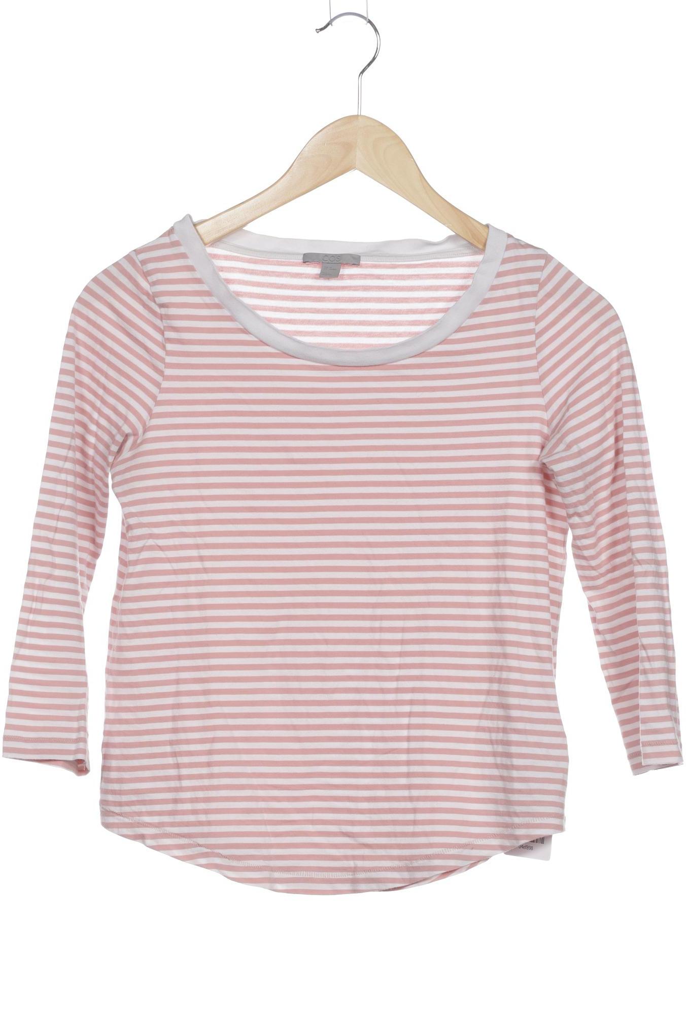 

COS Damen Langarmshirt, pink, Gr. 34