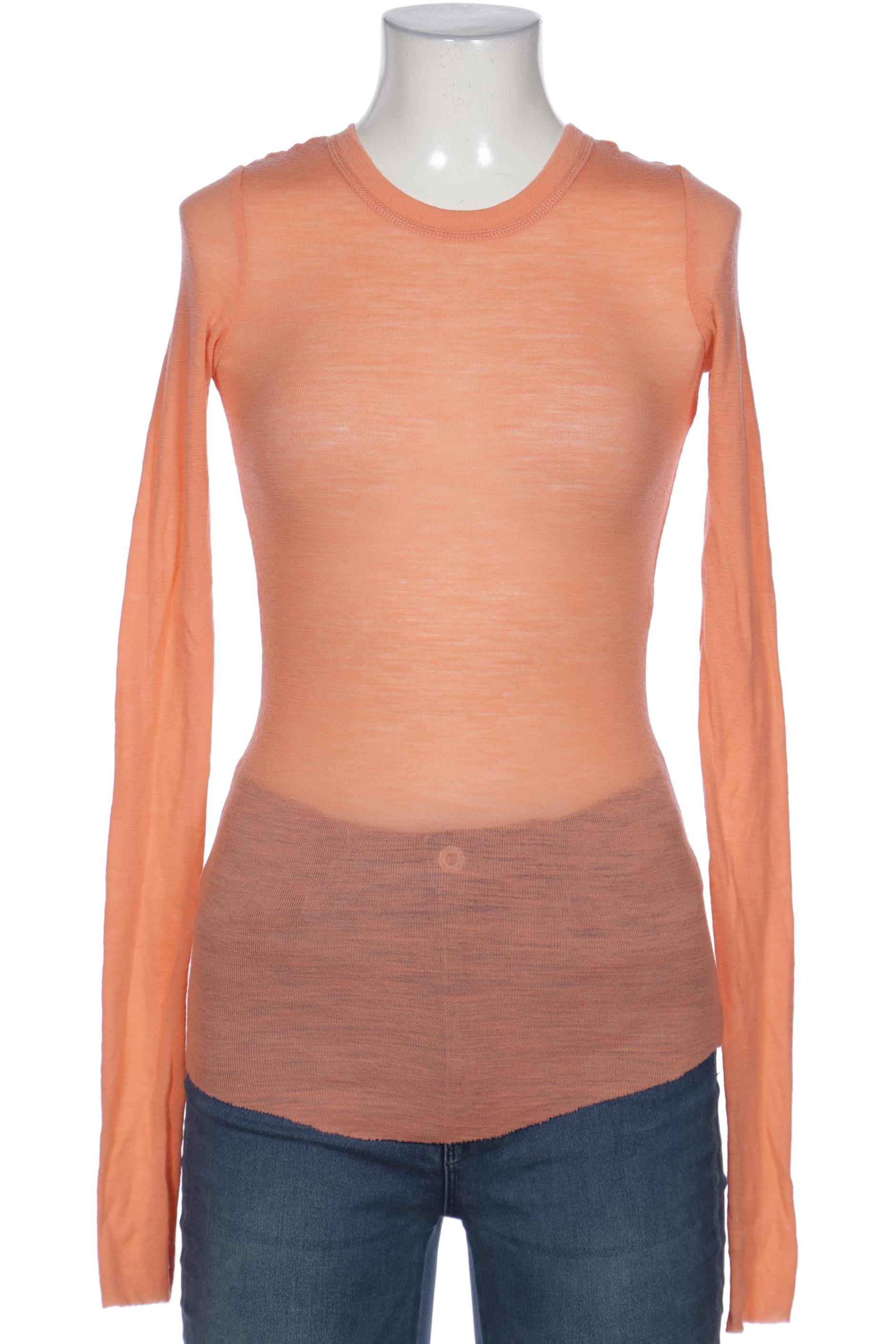 

COS Damen Langarmshirt, orange, Gr. 34