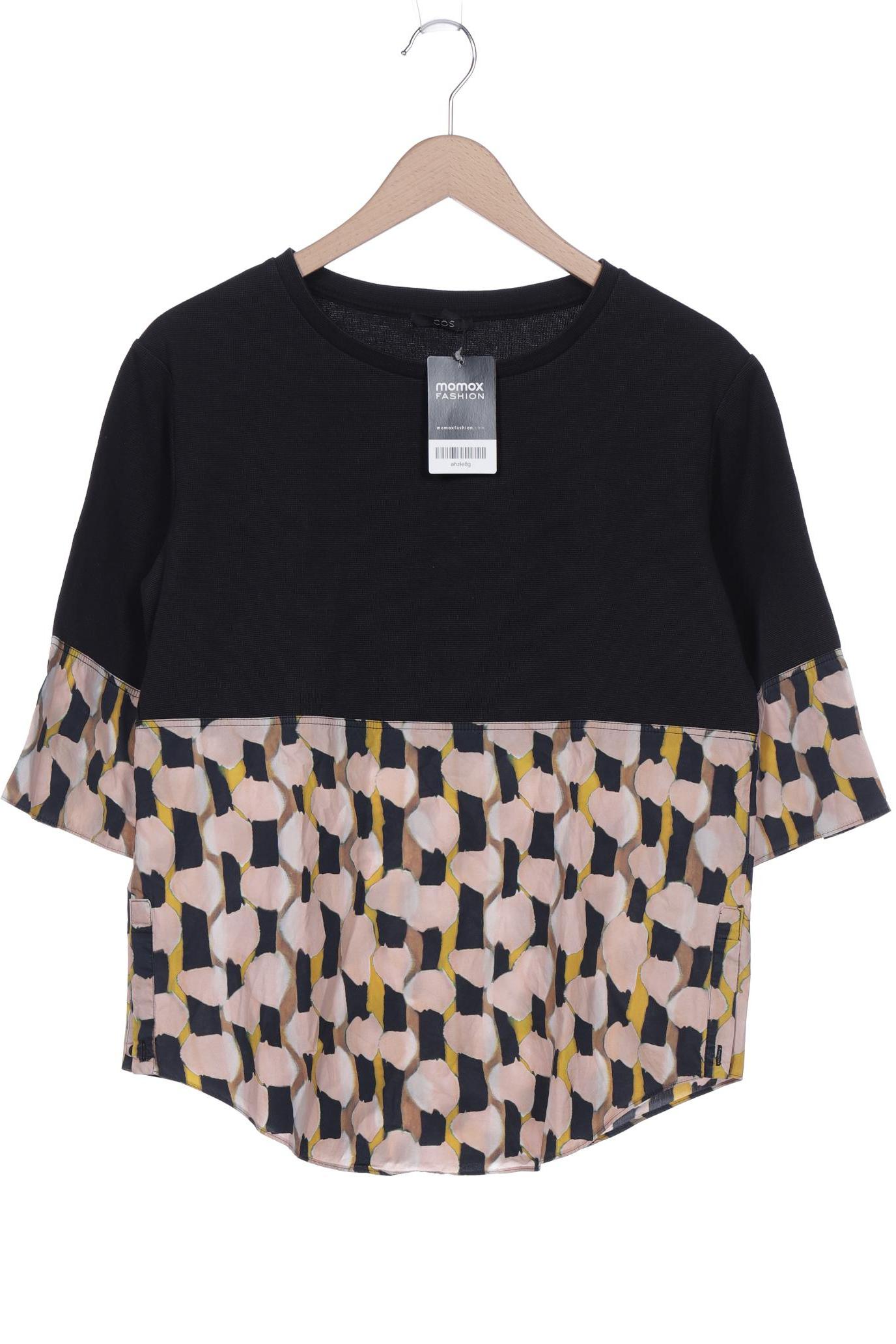 

COS Damen Langarmshirt, schwarz, Gr. 34