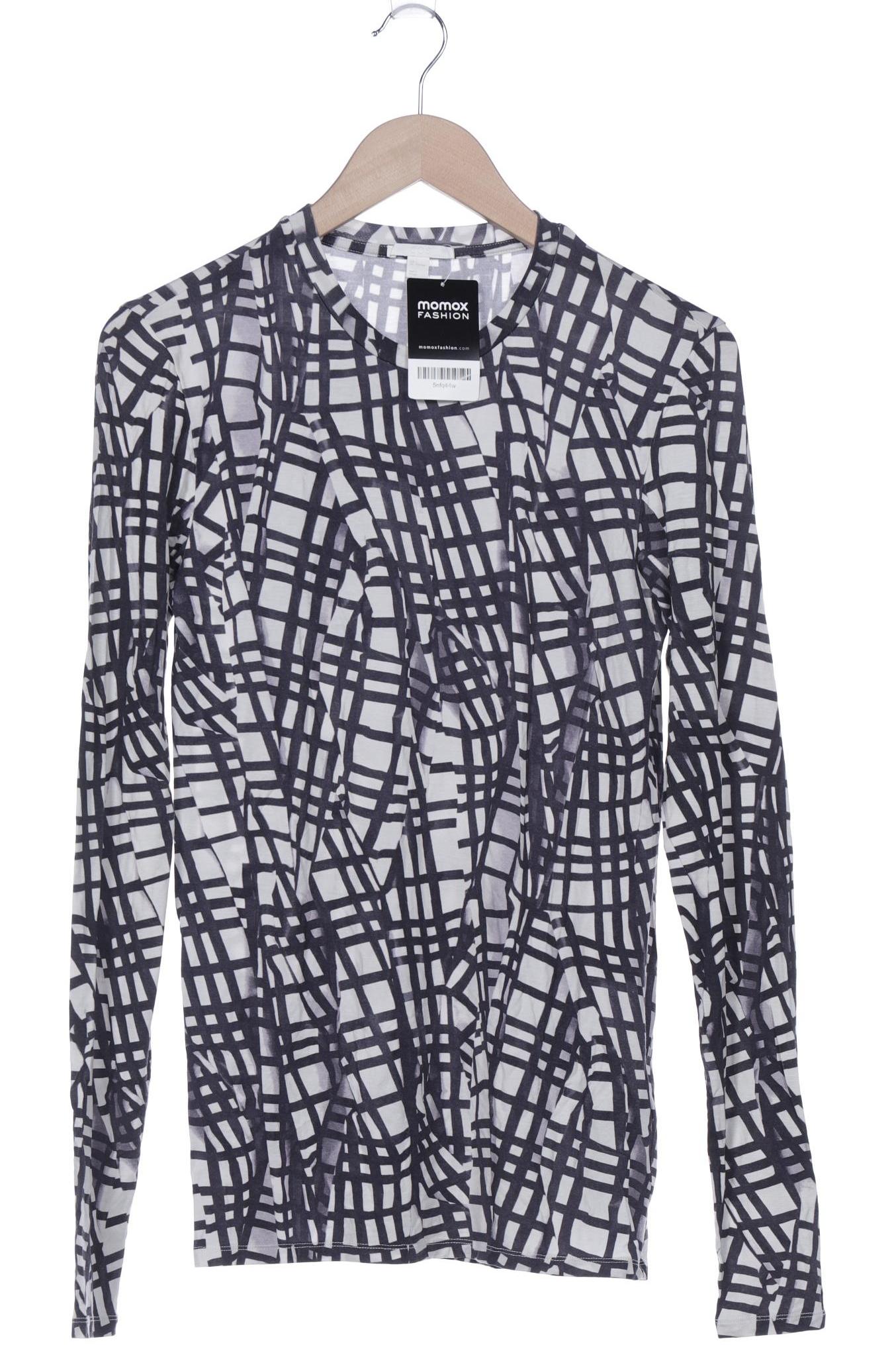 

COS Damen Langarmshirt, marineblau, Gr. 42