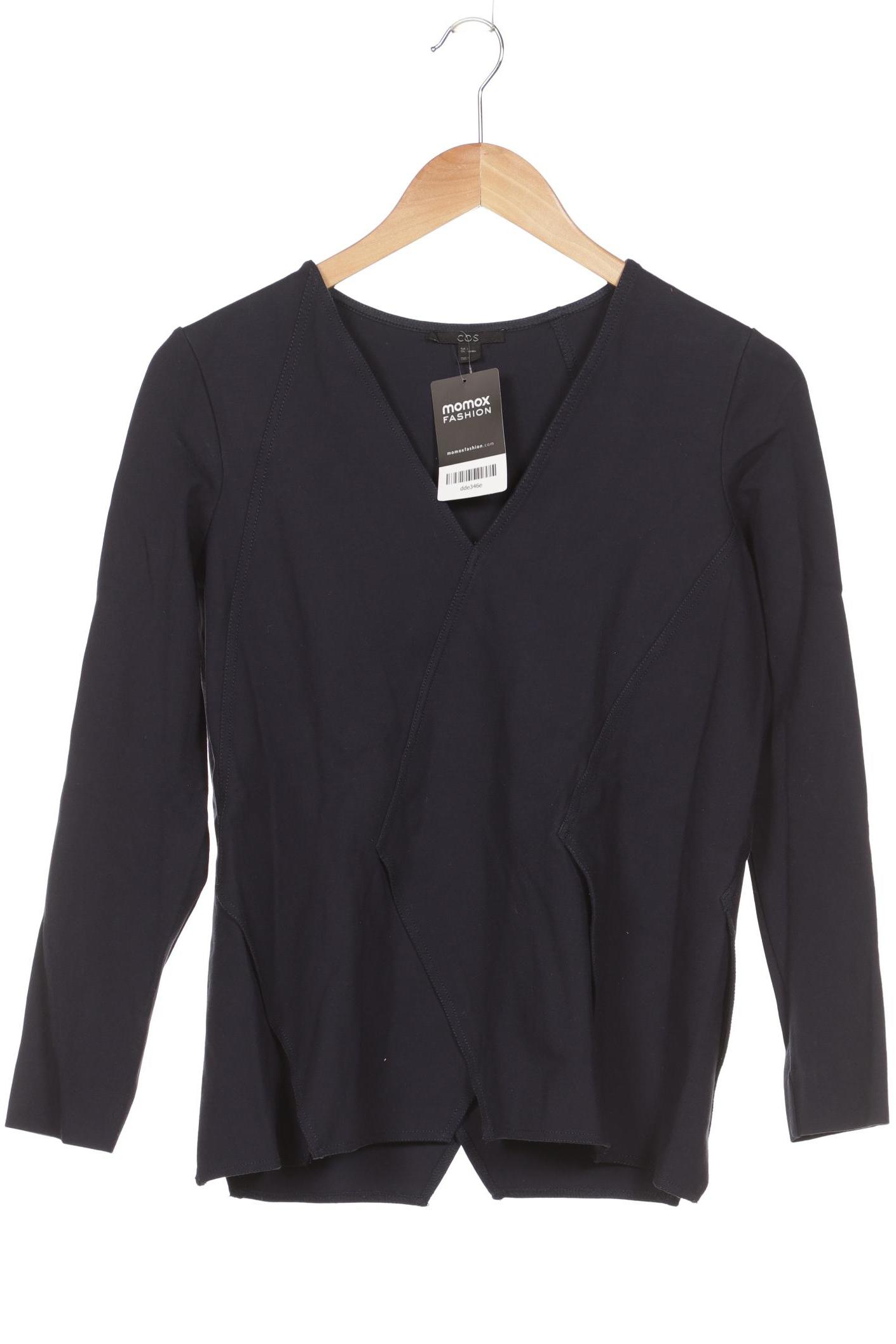 

COS Damen Langarmshirt, marineblau