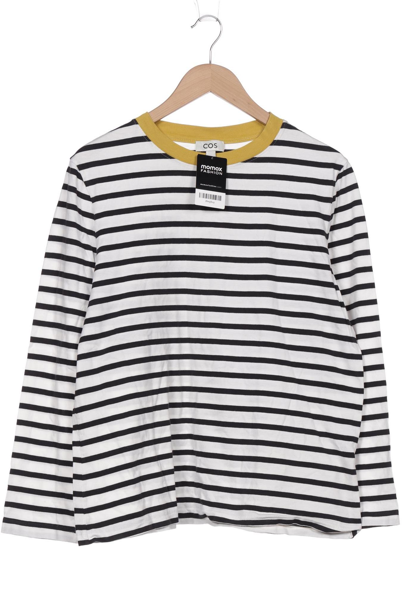 

COS Damen Langarmshirt, weiß