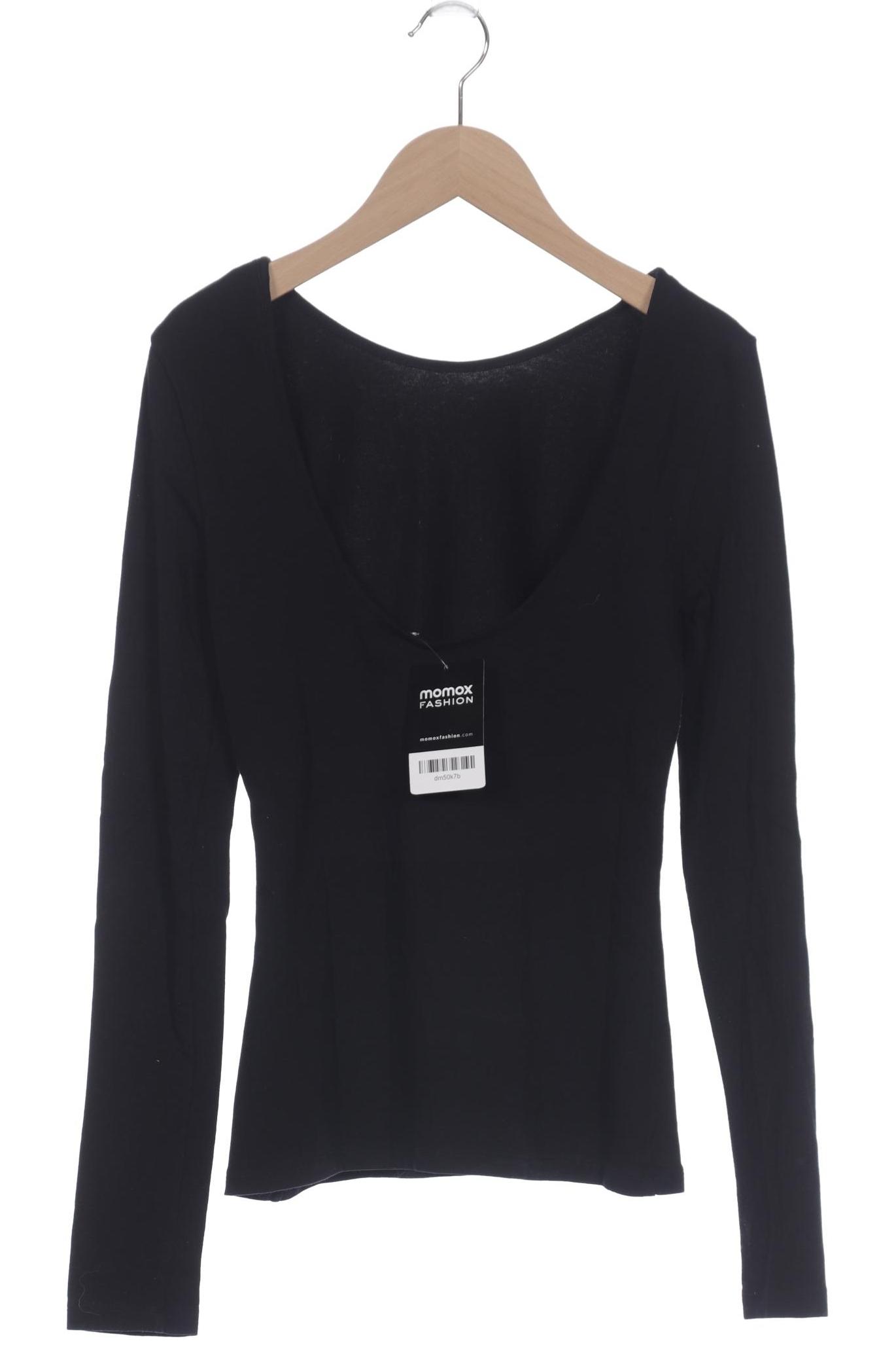 

COS Damen Langarmshirt, schwarz, Gr. 34