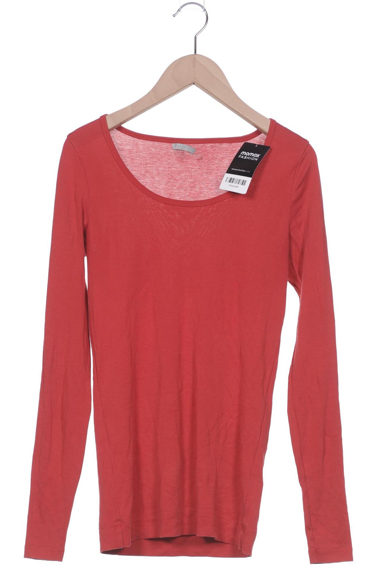 

COS Damen Langarmshirt, rot, Gr. 36