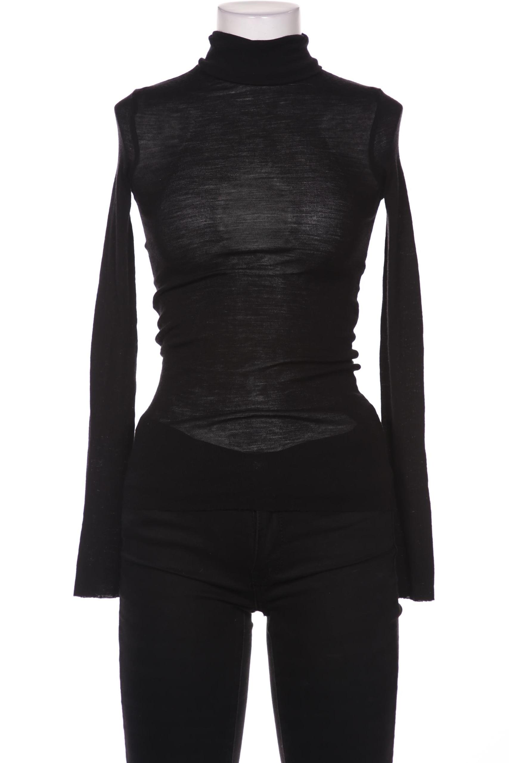 

COS Damen Langarmshirt, schwarz, Gr. 34